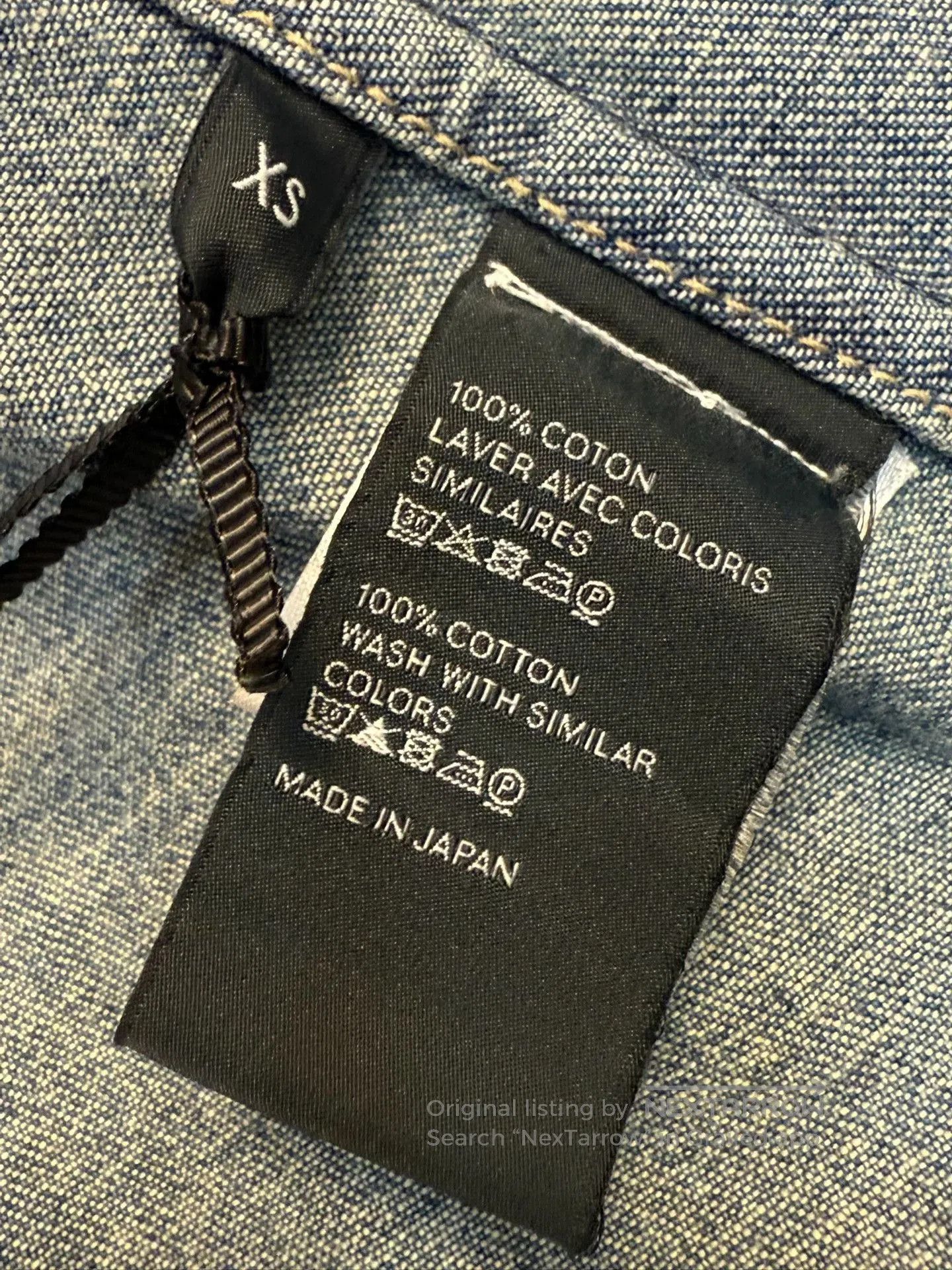 Celine CELINE Denim Shirt Jun Ji. Size M / US 6-8 / IT 42-44 - 5 Thumbnail