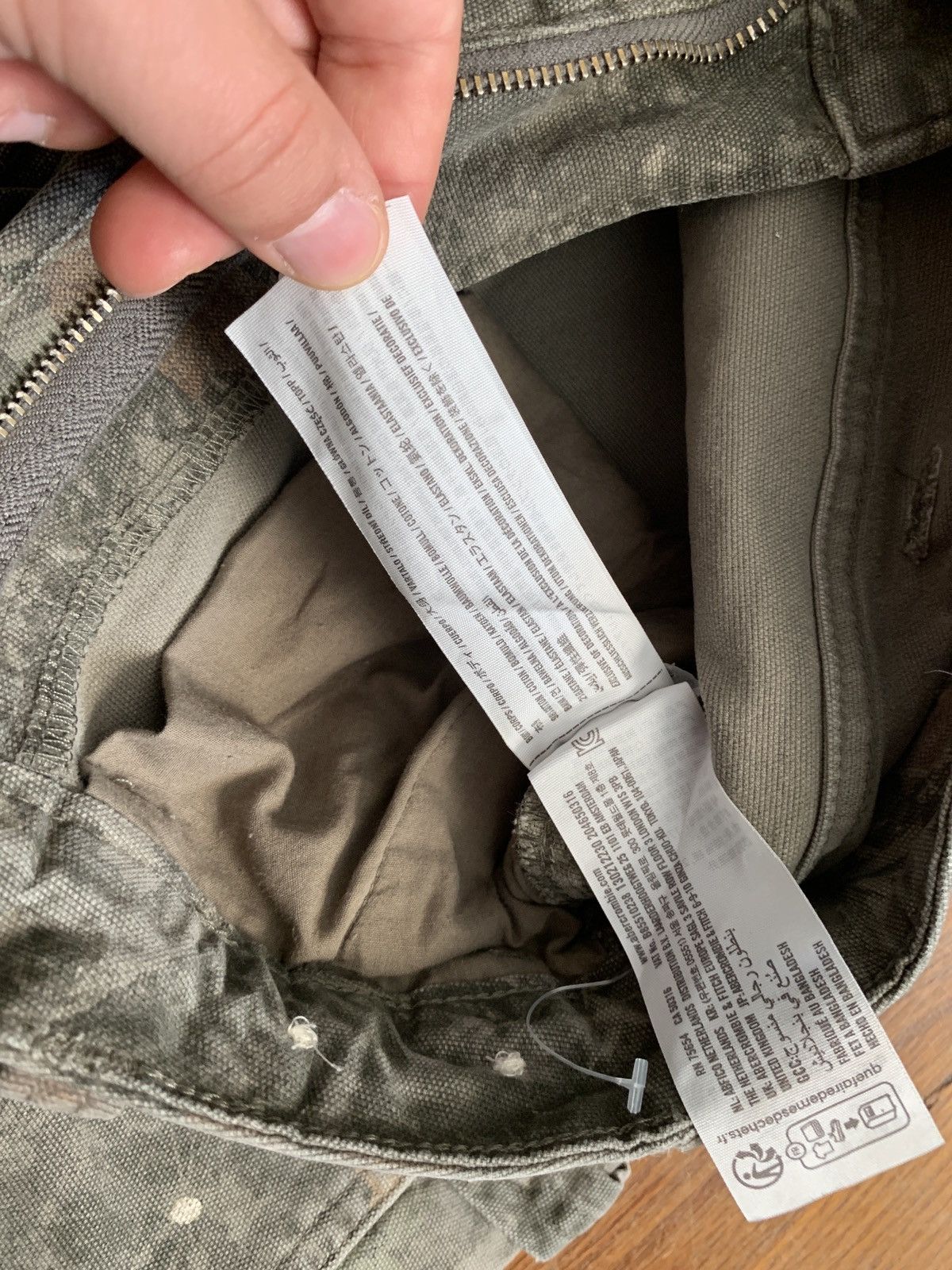 Abercrombie & Fitch × Vintage camo carpentry pant Size US 28 / EU 44 - 2 Thumbnail