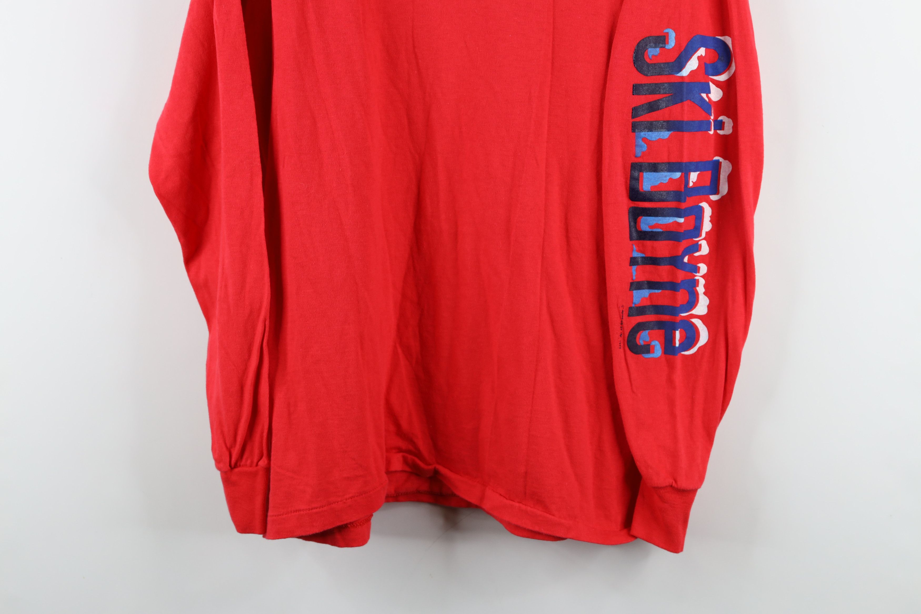 Vintage Vintage 80s Boyne Mountain Michigan Long Sleeve T-Shirt USA Size US XL / EU 56 / 4 - 3 Thumbnail