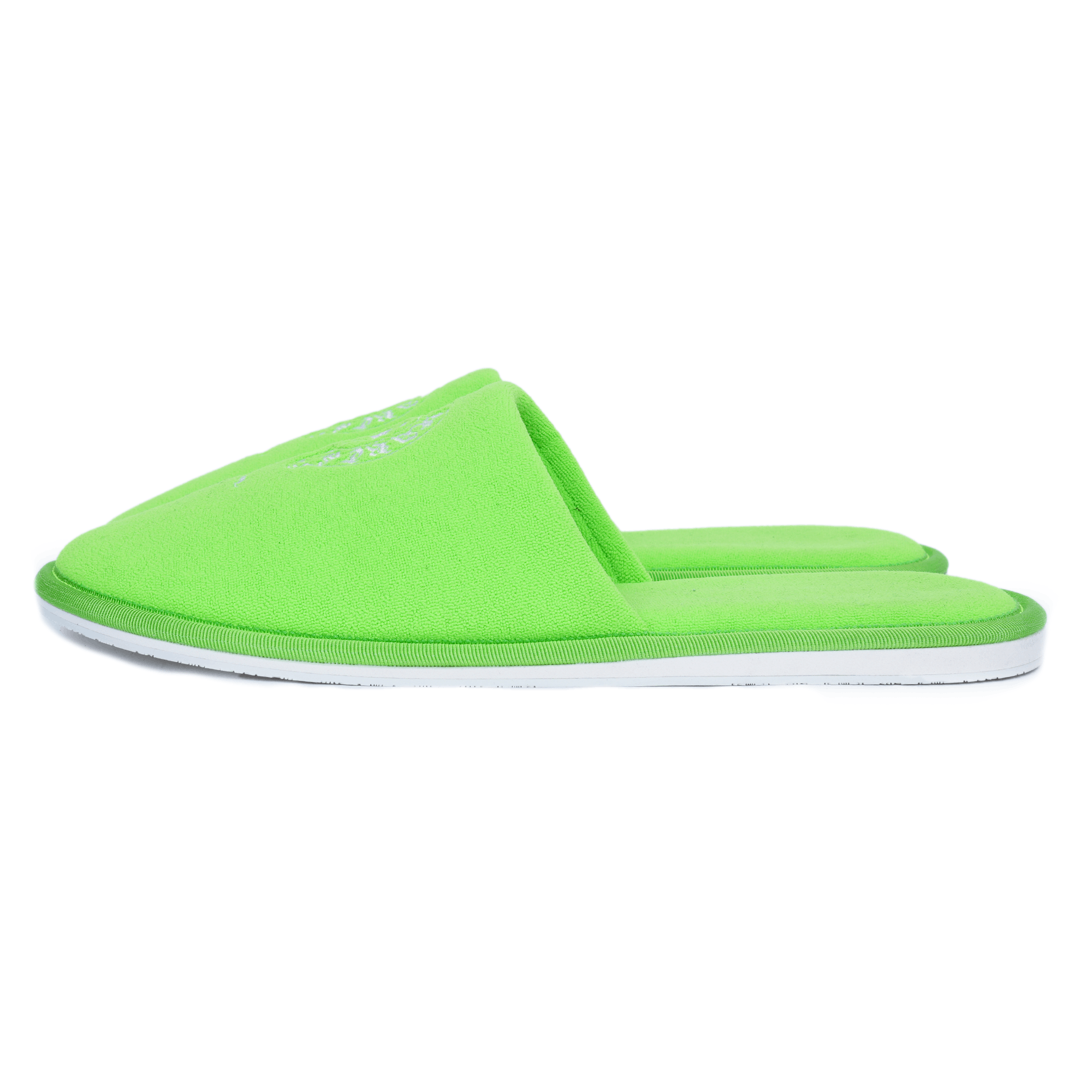 Chrome Hearts CH MIAMI NEON GREEN SLIPPERS Size US 10 / EU 43 - 1 Thumbnail
