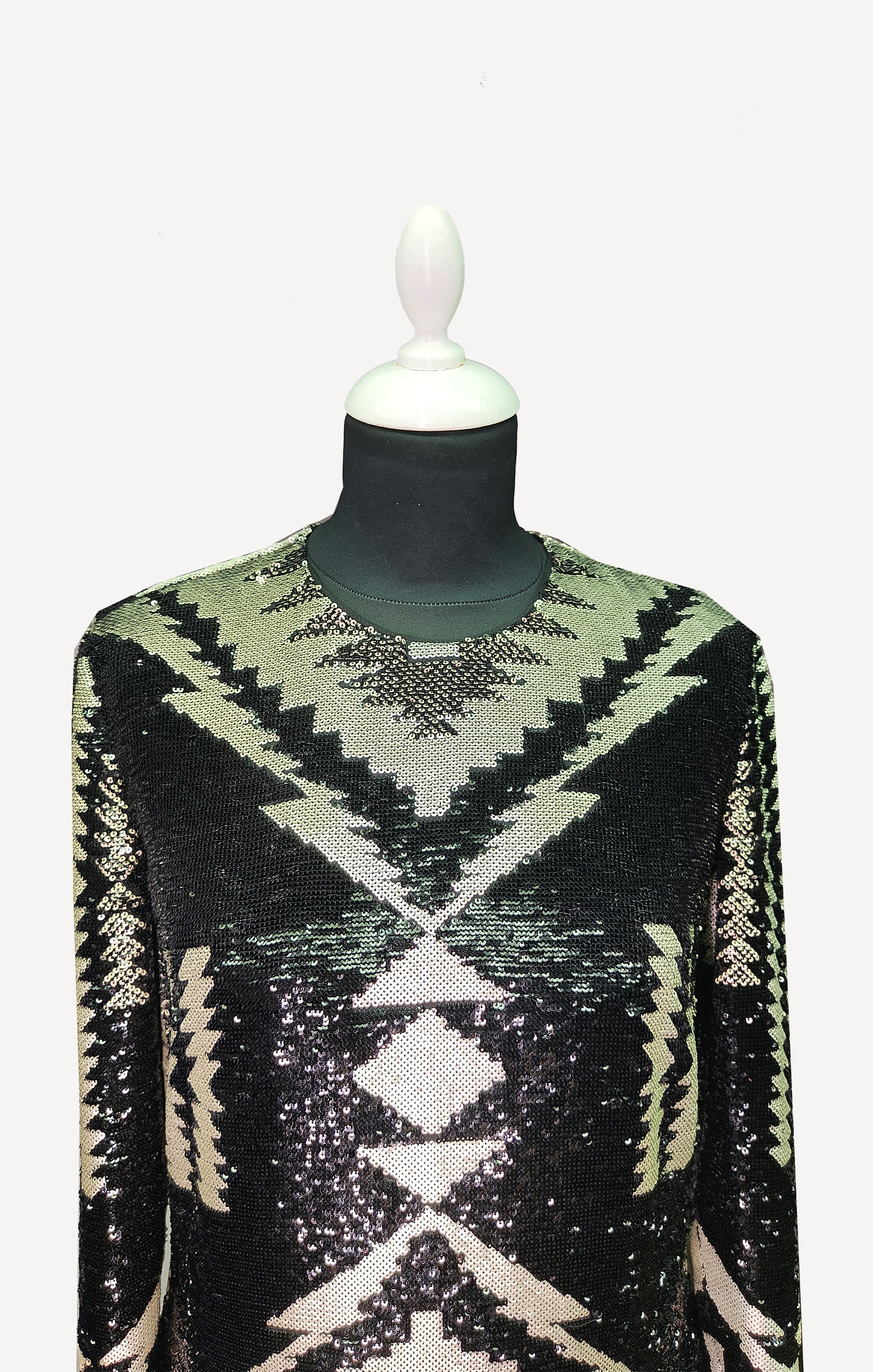 Ralph Lauren Purple Label Ralph Lauren Collection _ f/w 2016 _ Runway _ Sequin Dress Size XS / US 0-2 / IT 36-38 - 4 Thumbnail