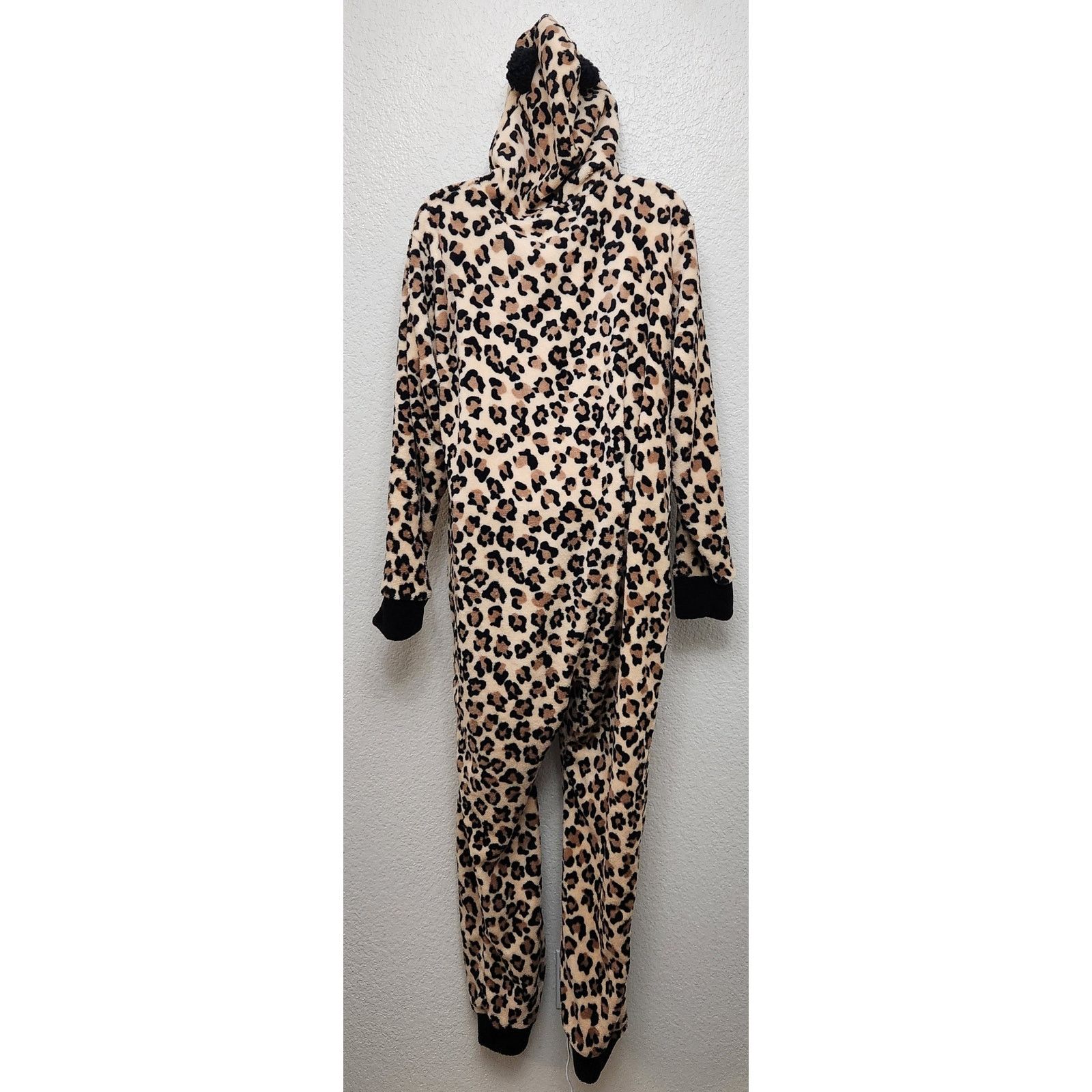 Other P.J. Couture Brown Black Animal Print One Piece Full Zip XL Size ONE SIZE - 4 Thumbnail