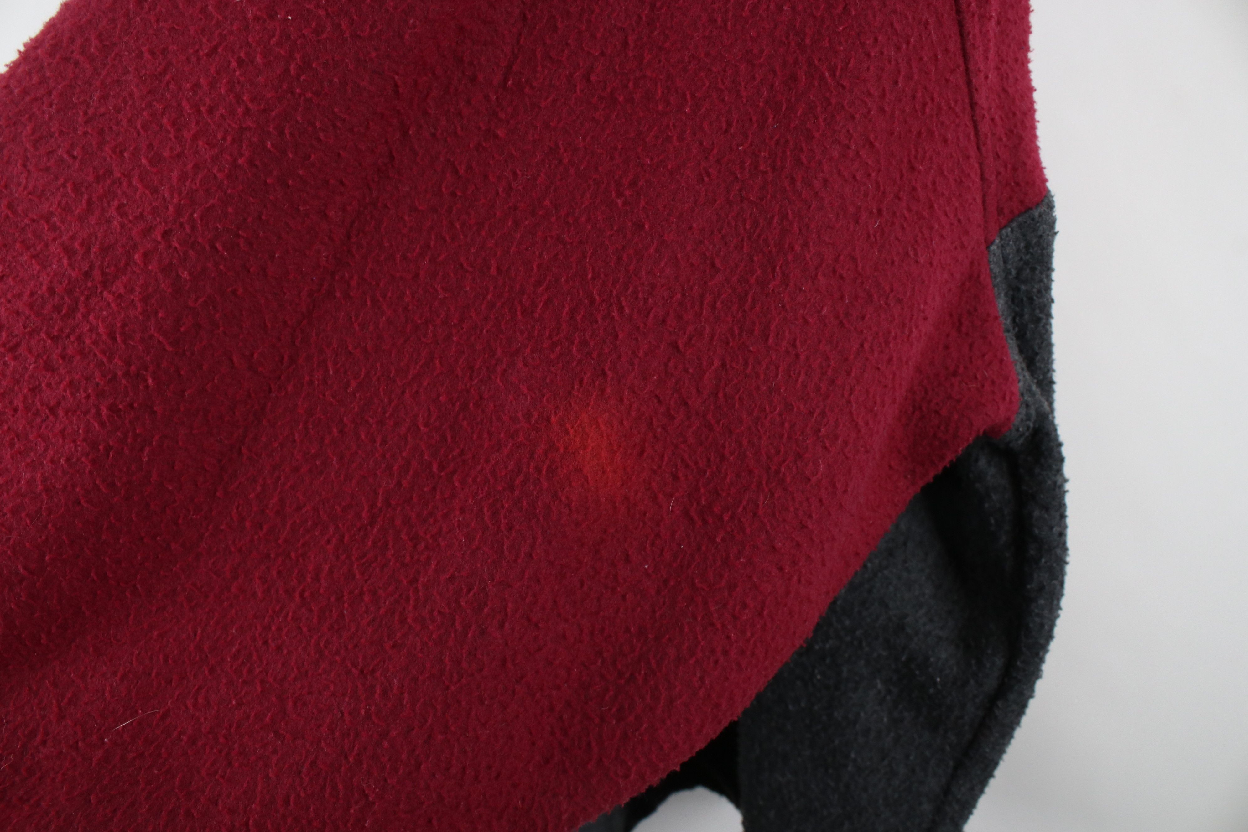 Vintage Vintage 90s Streetwear Block Snap Button Fleece Sweater Size US XL / EU 56 / 4 - 6 Thumbnail