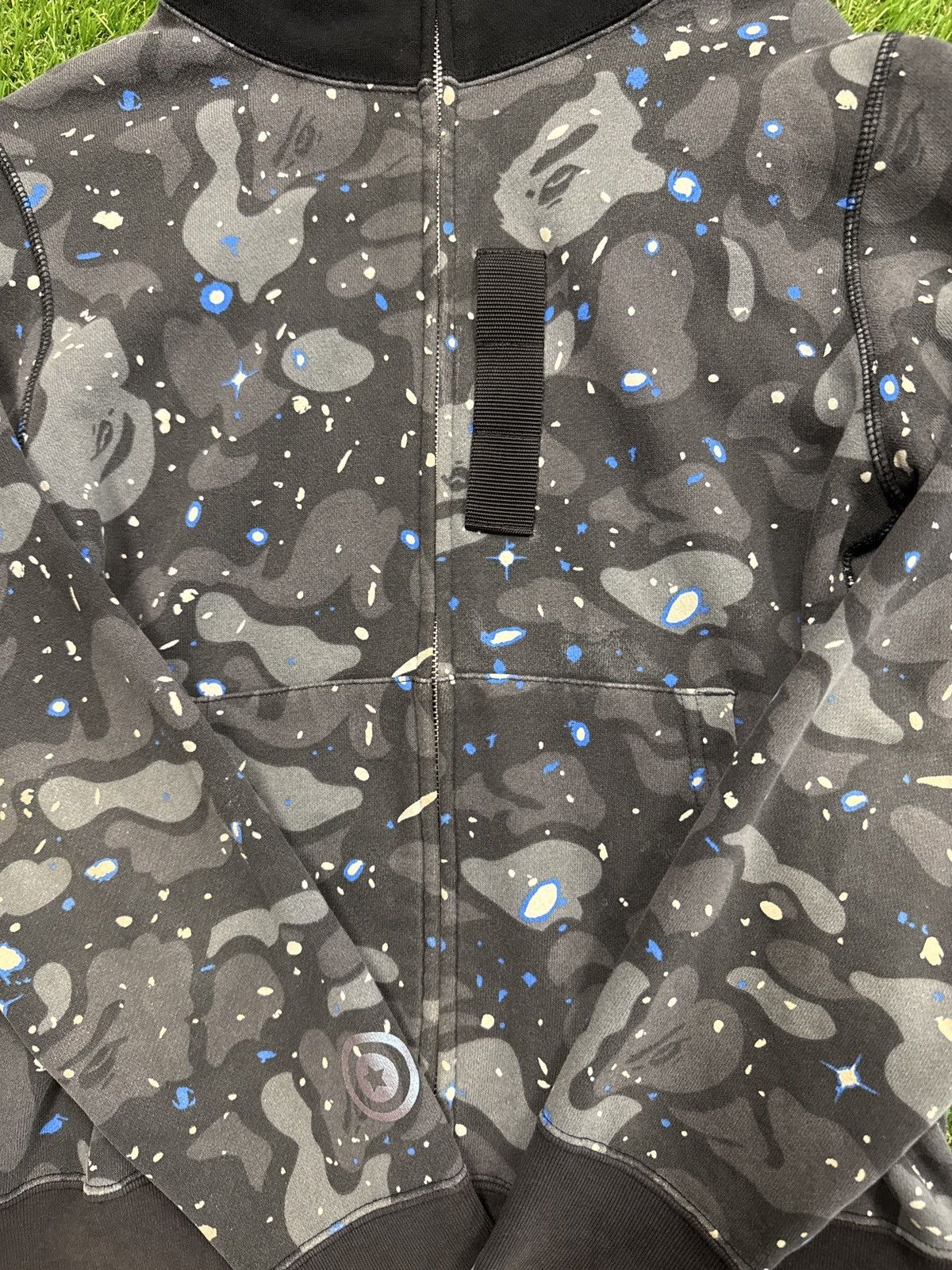 Bape BAPE SPACE CAMO SHARK FULL ZIP HOODIE Size US S / EU 44-46 / 1 - 3 Thumbnail