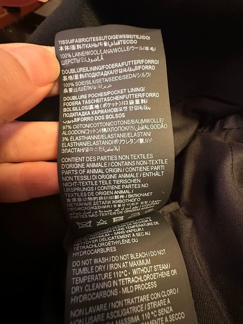 Saint Laurent Paris Saint Laurent Paris Saint Laurent Double Breasted Blazer f Size M / US 6-8 / IT 42-44 - 7 Thumbnail
