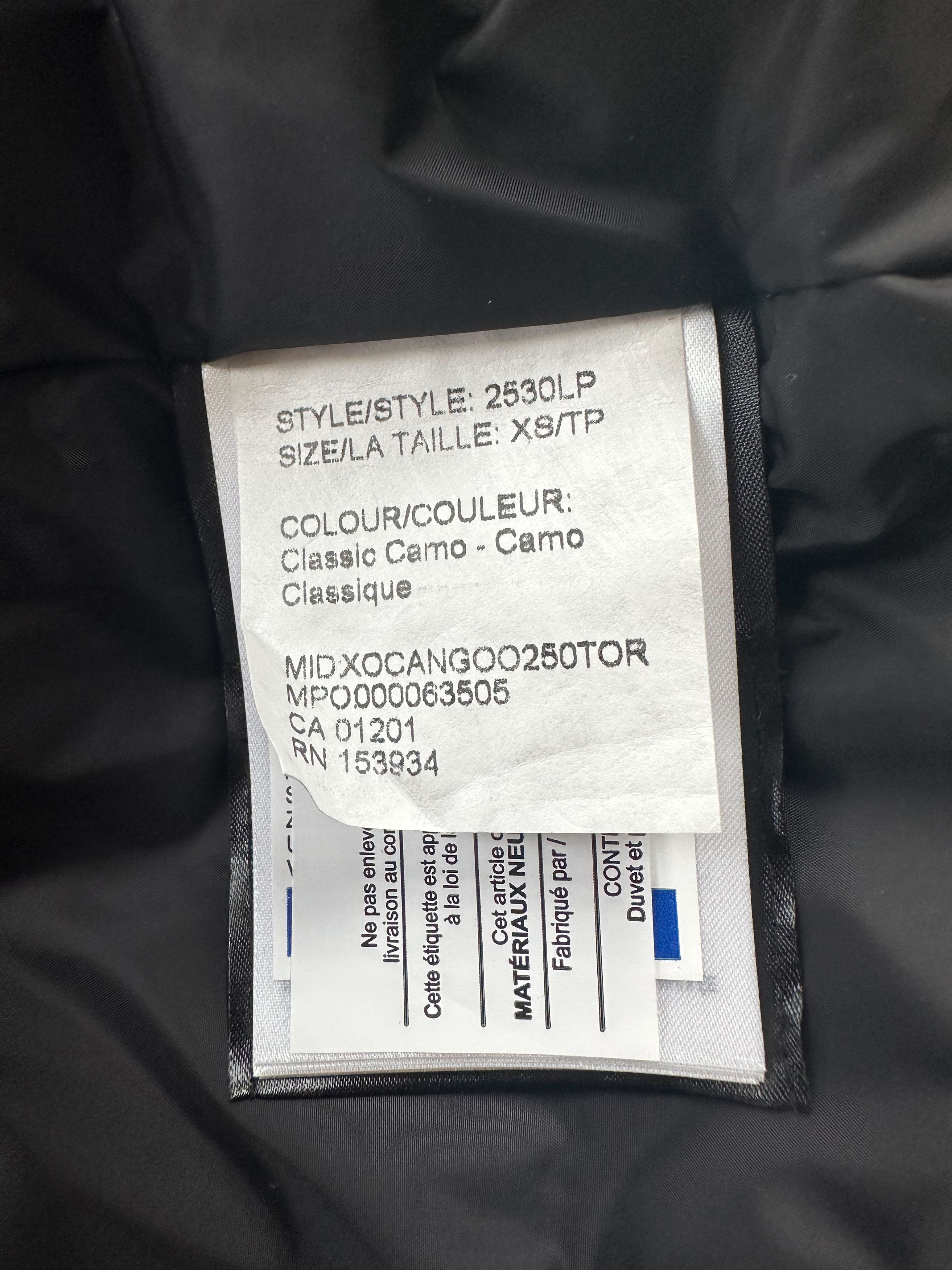 Canada Goose Canada Goose Green Camouflage Montebello Women's Jacket Size XS / US 0-2 / IT 36-38 - 5 Thumbnail