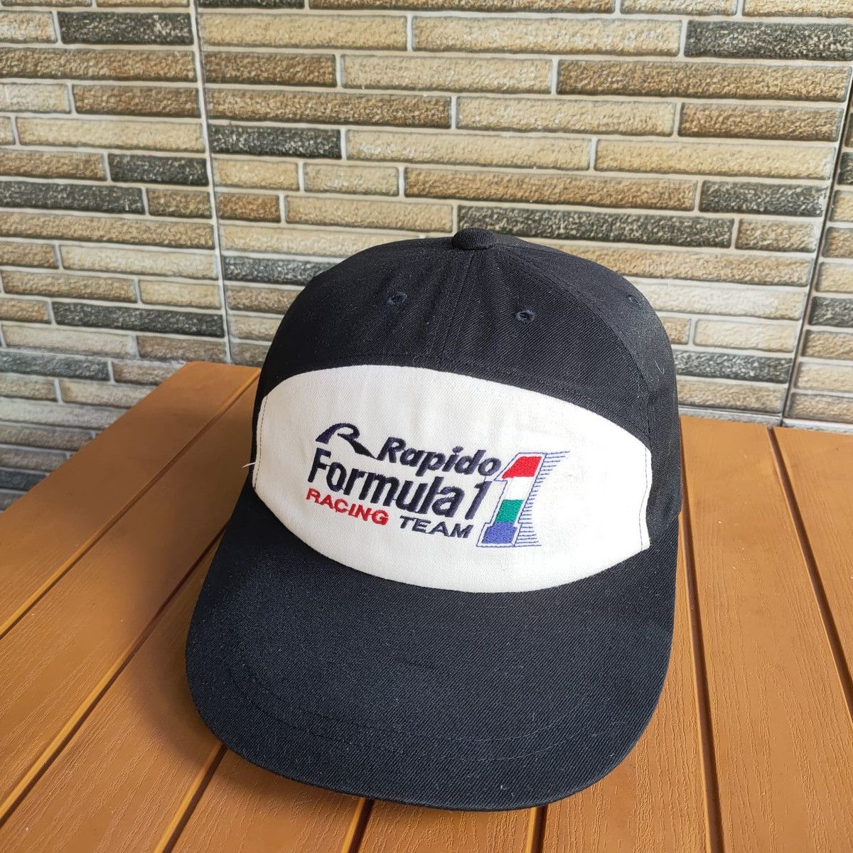 Gear for Sports Vintage Rapido Formula 1 Racing Tim Strapback Hat Size ONE SIZE - 1 Thumbnail