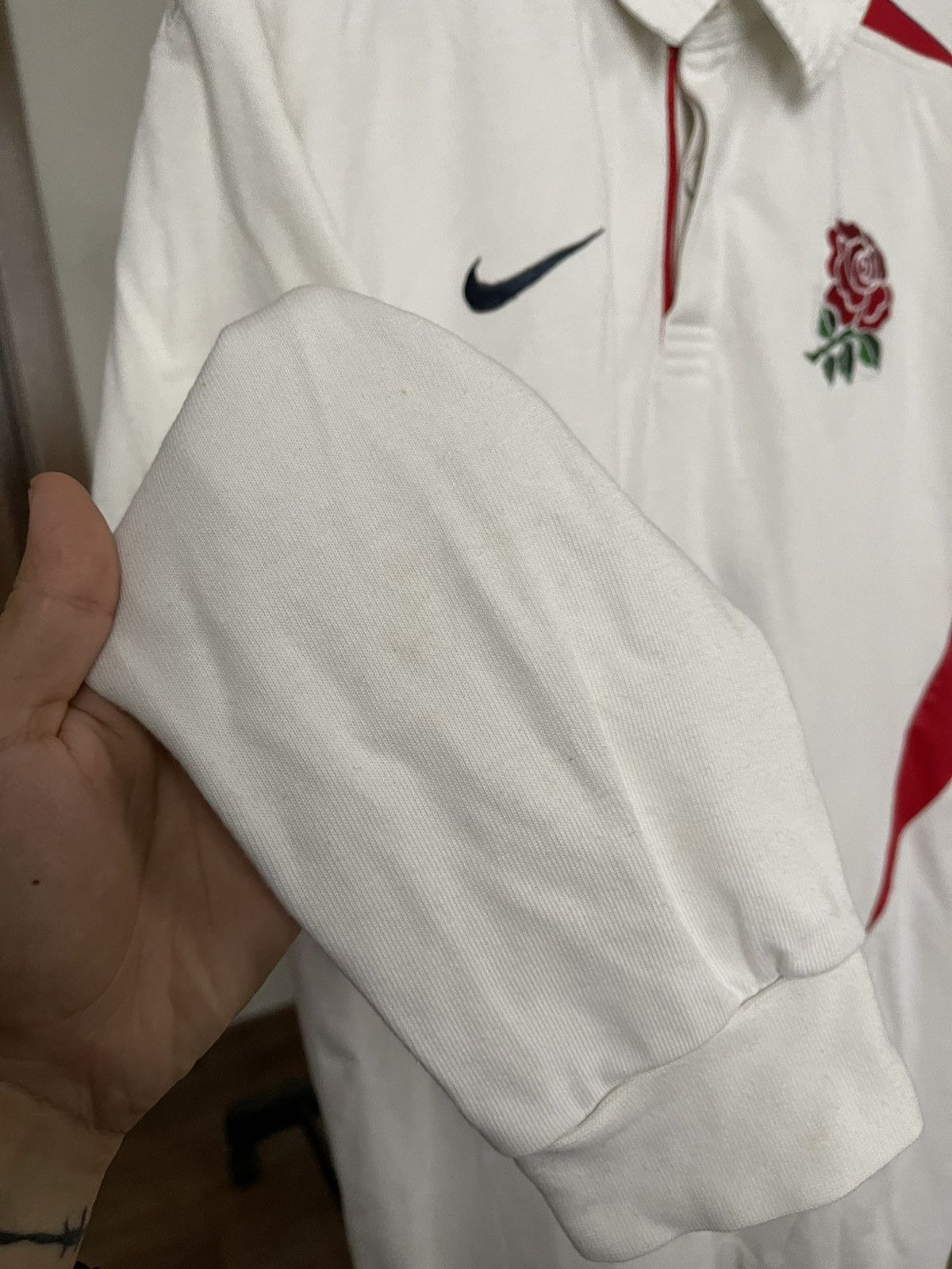 Nike Nike England Rugby Vintage Sweatshirt Pullover 90s Size US XL / EU 56 / 4 - 13 Thumbnail