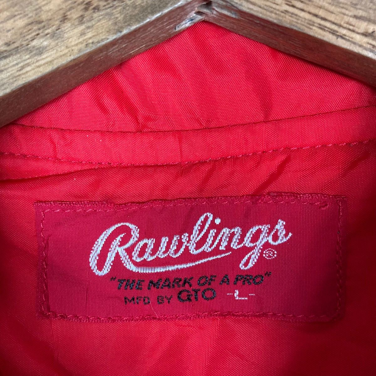 Vintage Vintage Rawlings by GTO Snap Button Light Jacket Size US L / EU 52-54 / 3 - 8 Thumbnail