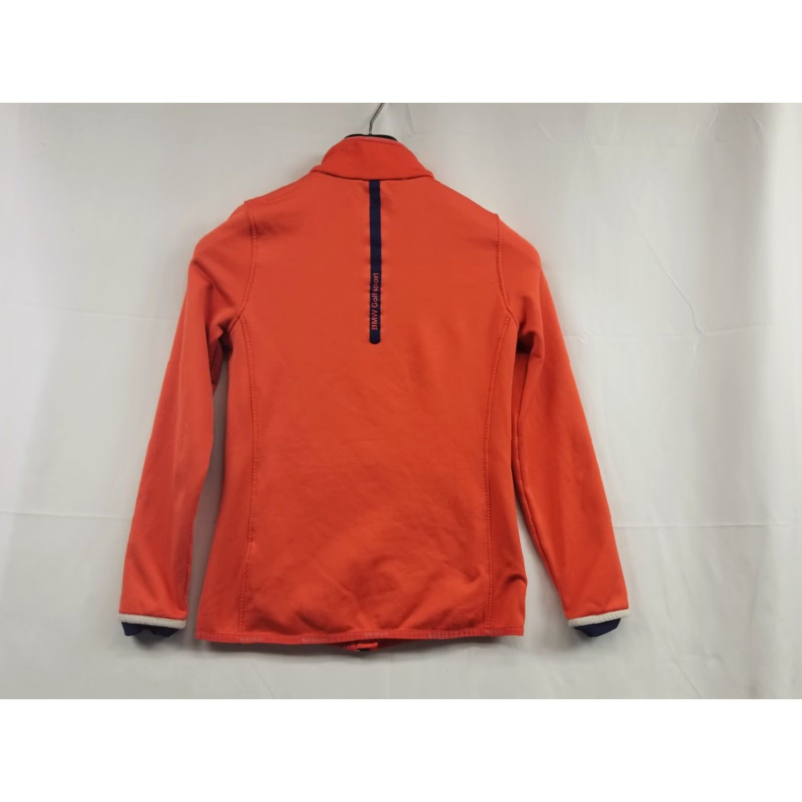 BMW BMW Golfsport Genuine Sweatshirt Women's Full Zip Jacket Size Small Orange Size S / US 4 / IT 40 - 2 Thumbnail