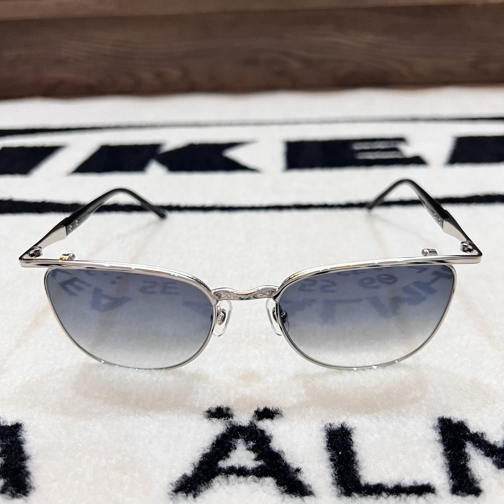 Matsuda Matsuda M3109 Palladium White Frame Sunglasses Size ONE SIZE - 2 Thumbnail