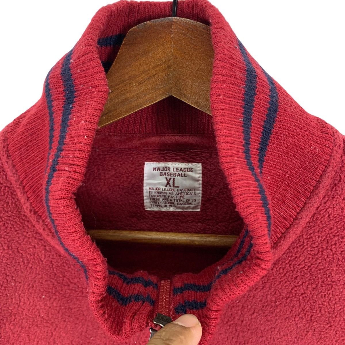 MLB VINTAGE BOSTON RED SOX MLB SPORTSWEAR FLEECE SWEATER Size US XL / EU 56 / 4 - 4 Thumbnail