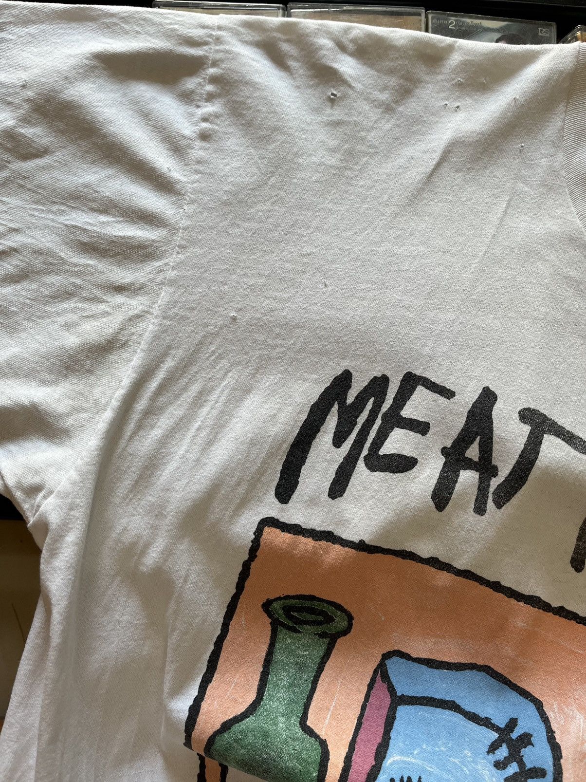 Vintage Vintage Meat Puppets 90s T-Shirt Sz. L (true vintage) Size US L / EU 52-54 / 3 - 8 Thumbnail
