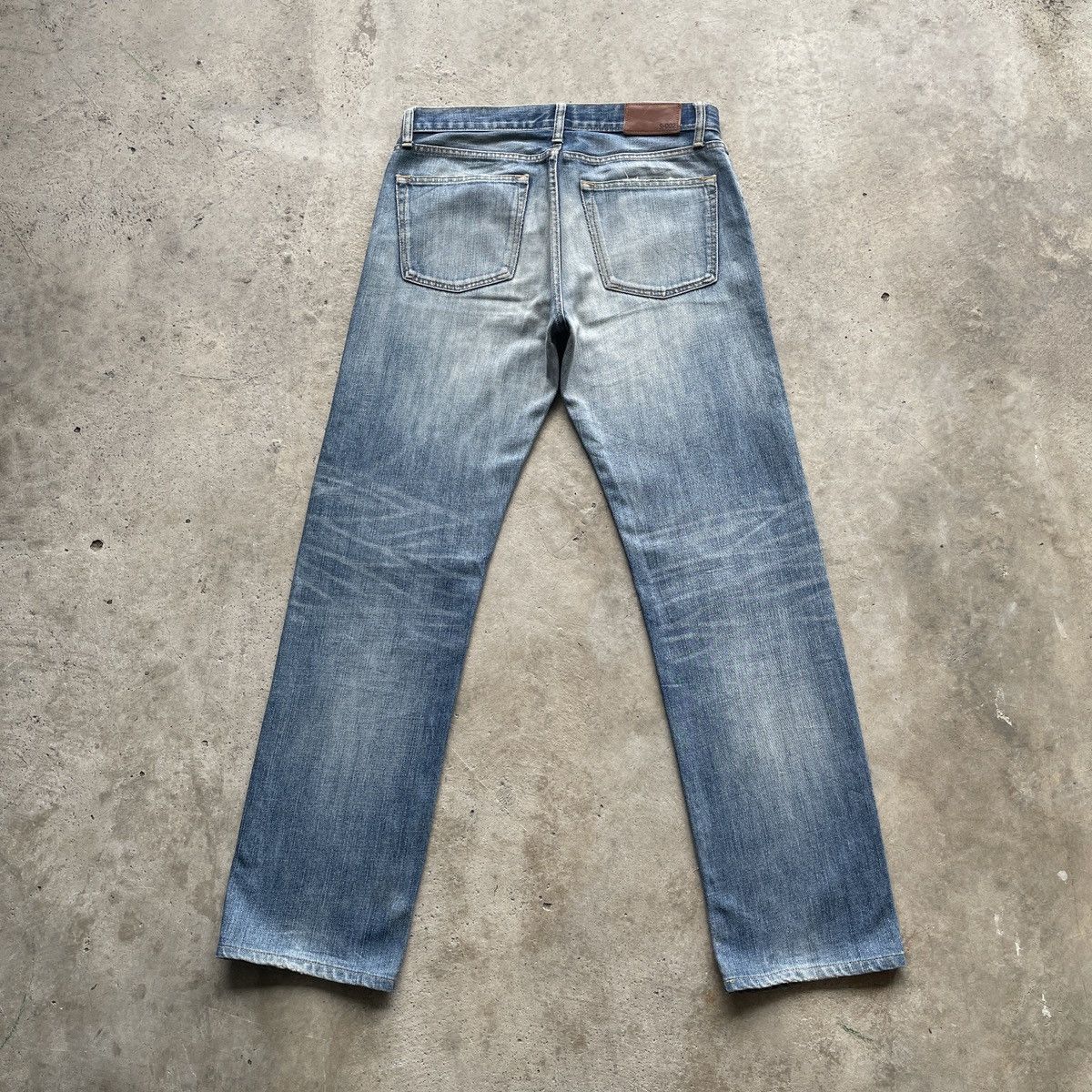 Japanese Brand W33 Vintage Japanese StoneWash Faded Jeans Pants Denim Size US 33 - 11 Thumbnail