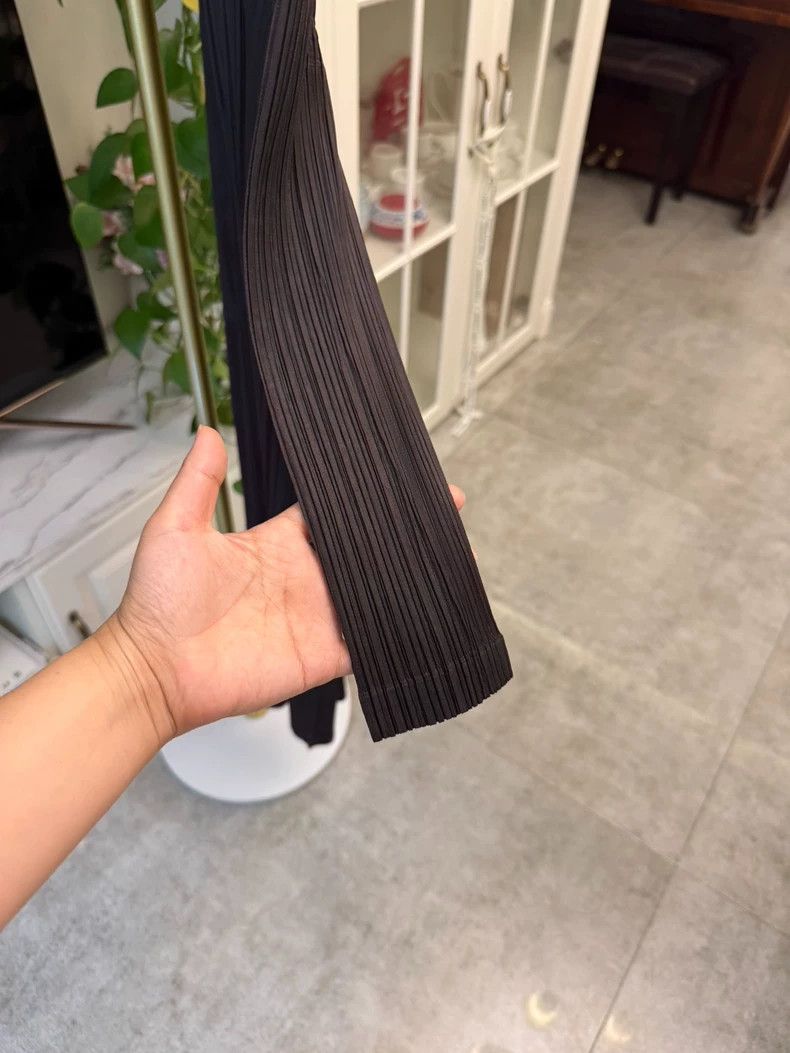 Issey Miyake Issey Miyake size:2 Black-brown dress Size XS / US 0-2 / IT 36-38 - 3 Thumbnail