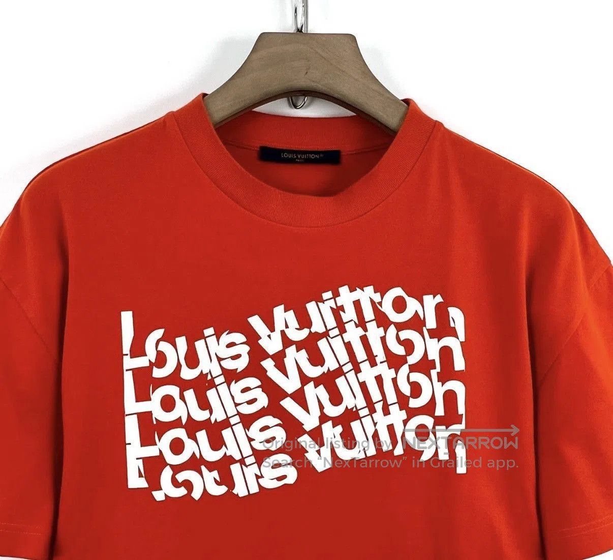 Louis Vuitton Orange Short-Sleeve Graphic T-Shirt. Size US M / EU 48-50 / 2 - 4 Thumbnail