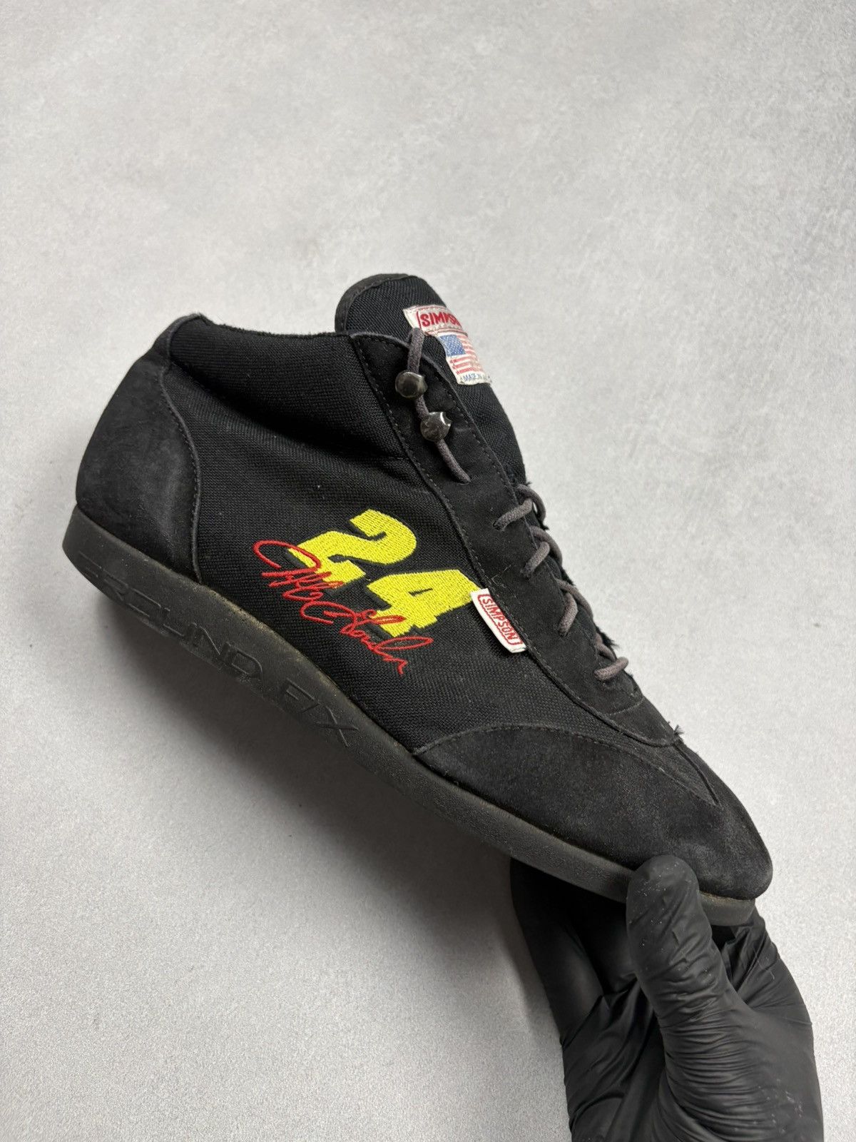 NASCAR Vintage Simpson Racing Jeff Gordon 24 NASCAR Driving Shoes 9 Size US 9 / EU 42 - 12 Thumbnail