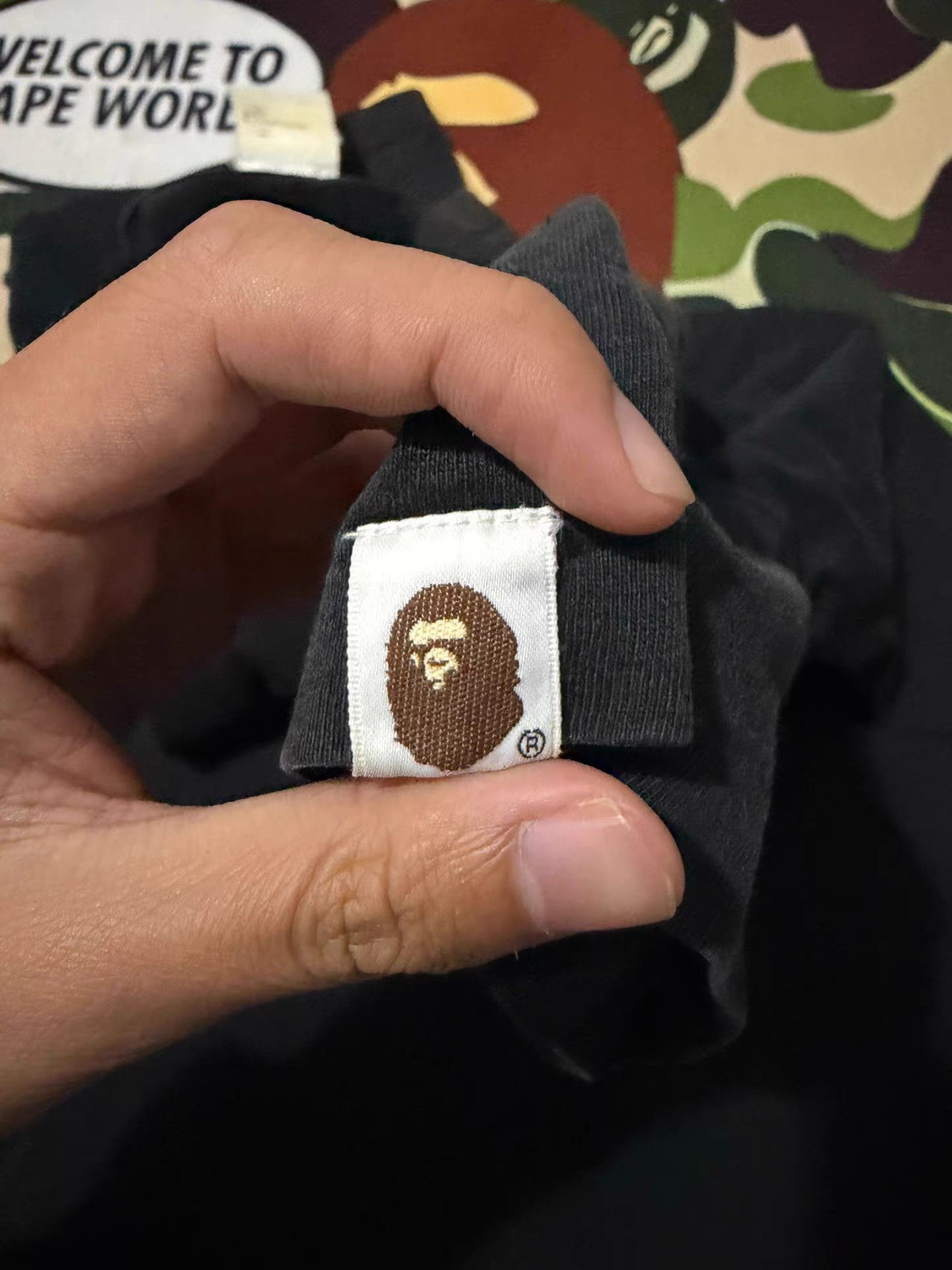 Bape Bape Logo T-Shirt Size US L / EU 52-54 / 3 - 3 Thumbnail
