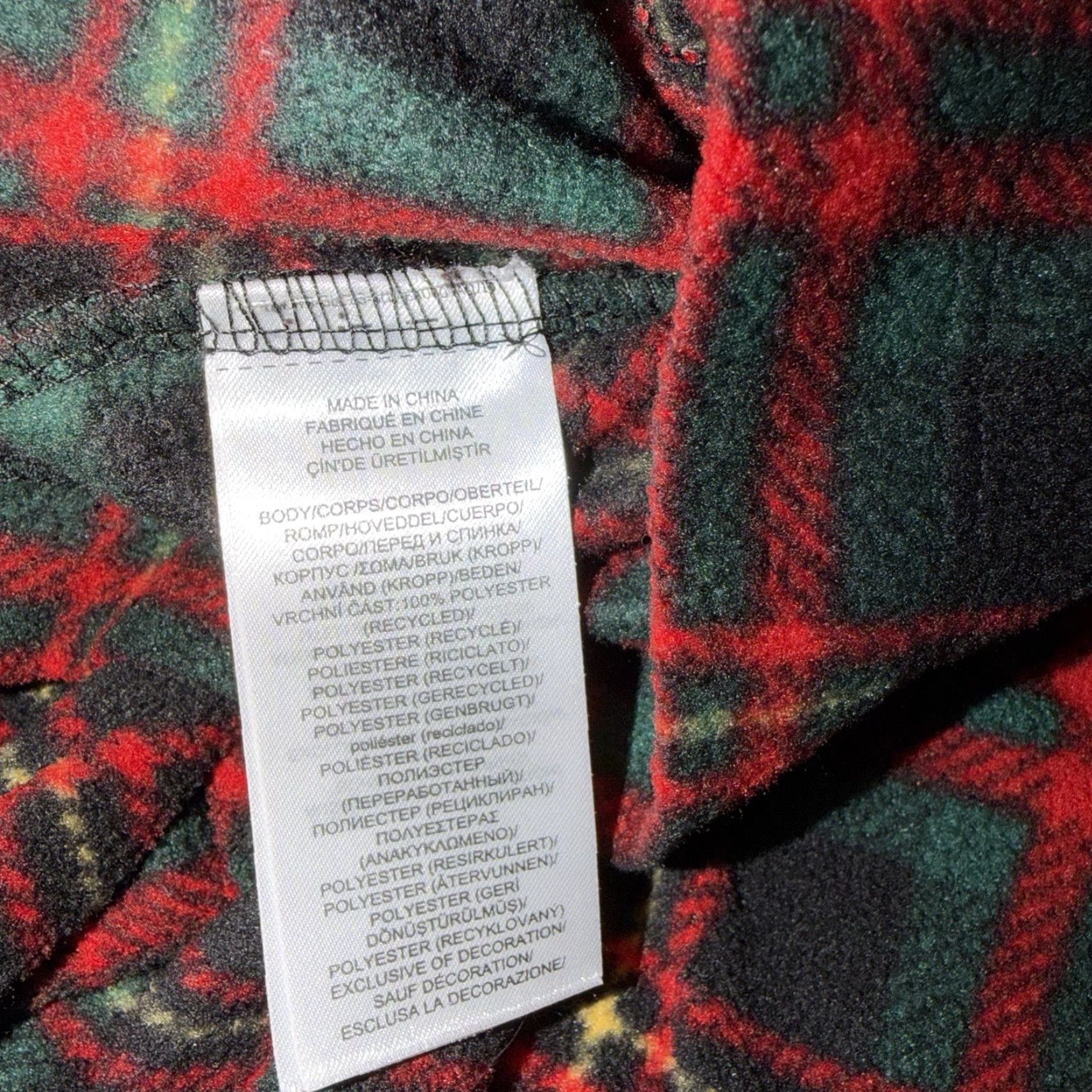 Ralph Lauren VINTAGE Ralph Lauren Pajama Set Womens M Flannel 2pc Red Green Plaid Sleepwear 100% Cotton Nightwear Size ONE SIZE - 5 Thumbnail