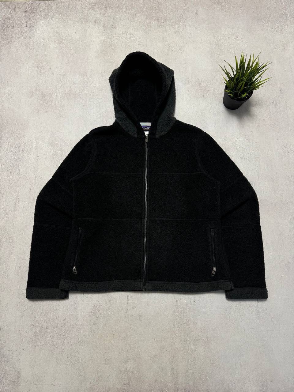 Patagonia Vintage Patagonia Synchilla Jacket Fleece Baggy Black Women Size M / US 6-8 / IT 42-44 - 1 Thumbnail