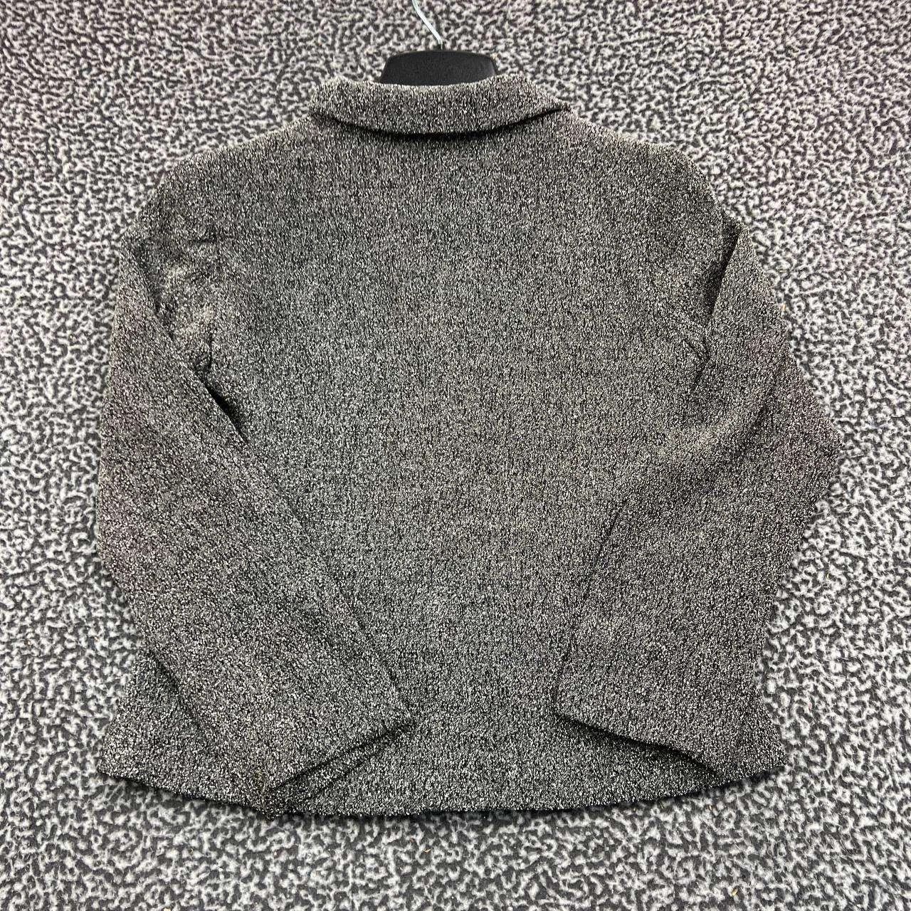 Other Vintage Newport News Blazer Jacket Women 8 Gray Speckled Size M / US 6-8 / IT 42-44 - 2 Thumbnail