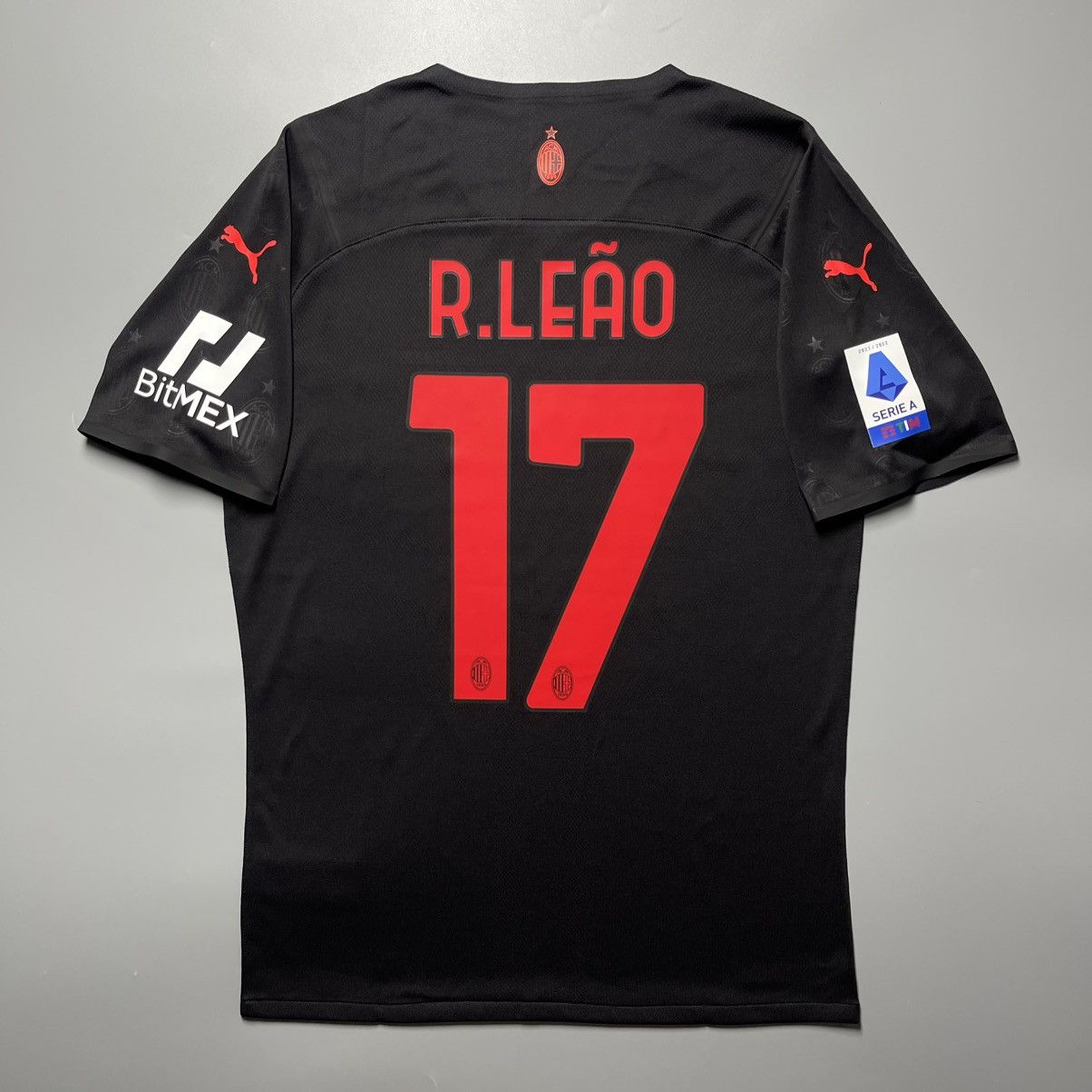 Puma AC MILAN PUMA 2021/2022 SOCCER THIRD JERSEY #17 RAFAEL LEAO Size US L / EU 52-54 / 3 - 1 Thumbnail