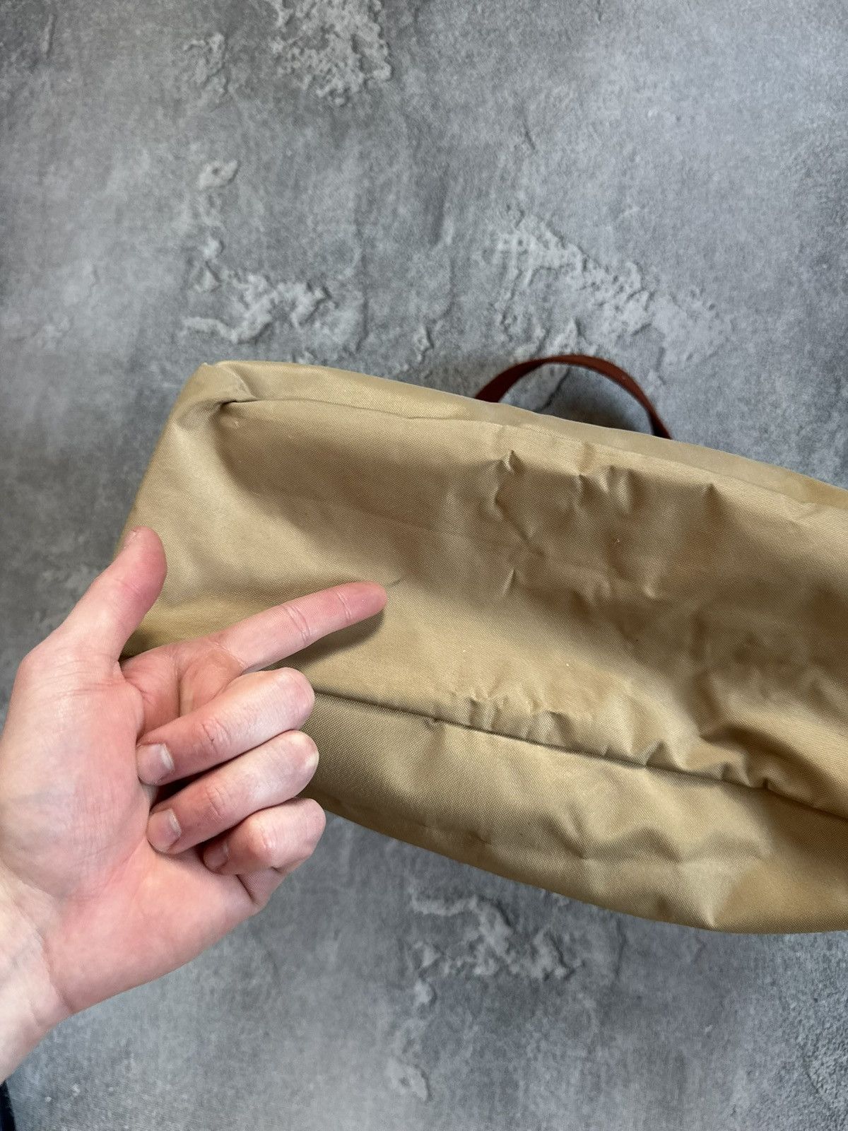 Longchamp Longchamp retro big shoulder baguette bag 💼 beige luxury Size ONE SIZE - 11 Thumbnail