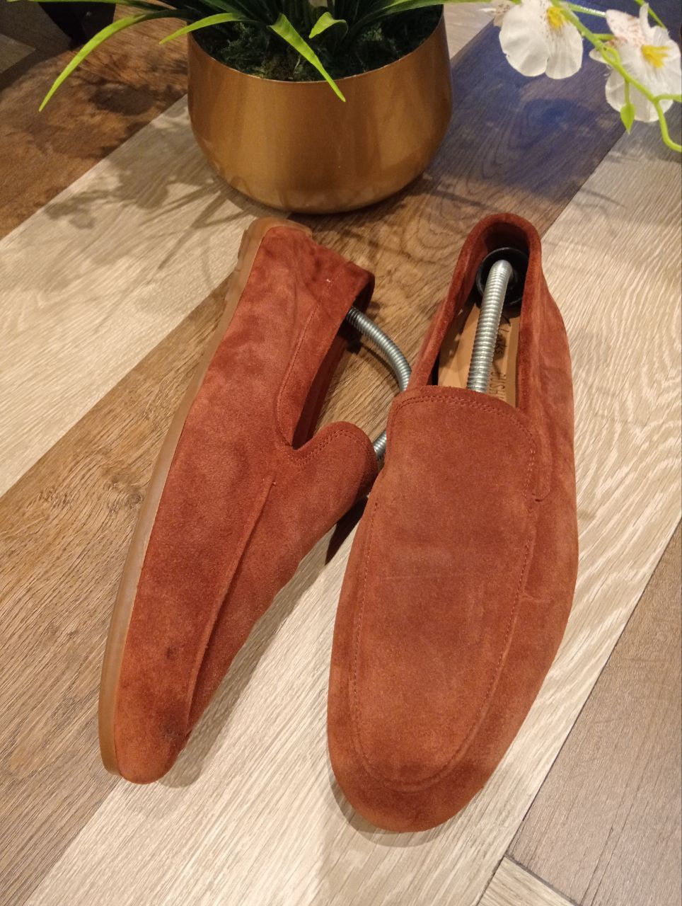 Clarks CLARKS CUSHION PLUS SUEDE LEATHER SHOES - BRICK SIZE 9.5 US Size US 9.5 / EU 42-43 - 5 Thumbnail