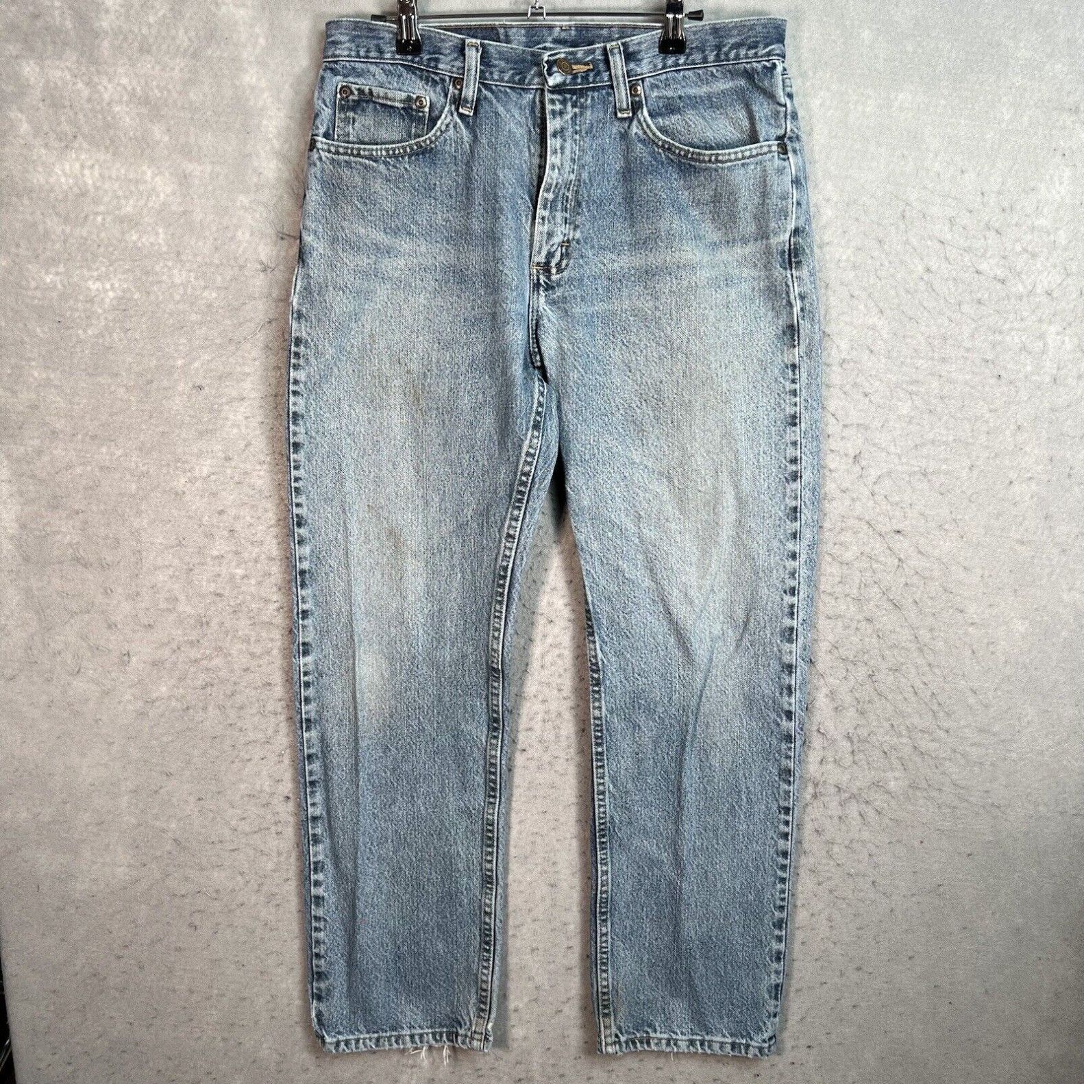 Wrangler A1 Vintage Wrangler Jeans Adult 32 x 30 Regular Fit Blue Light ...