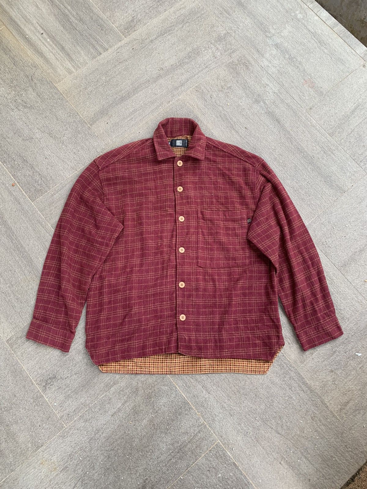 Flannel × Vintage Vintage NOBS Checkered Wool Flannel Size US M / EU 48-50 / 2 - 1 Thumbnail