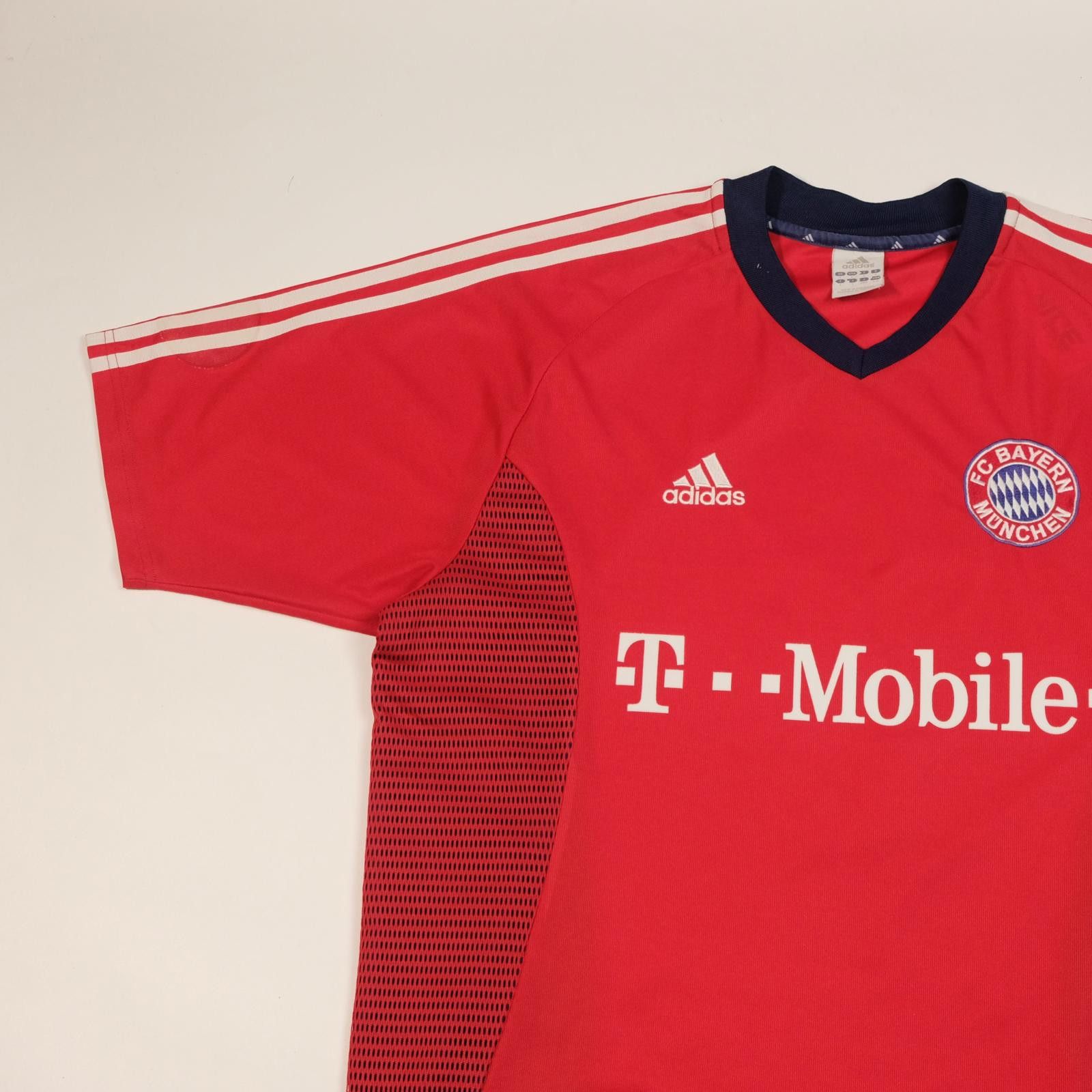 Adidas 2002/03 Bayern Munich Home Shirt (L) Size US L / EU 52-54 / 3 - 3 Thumbnail