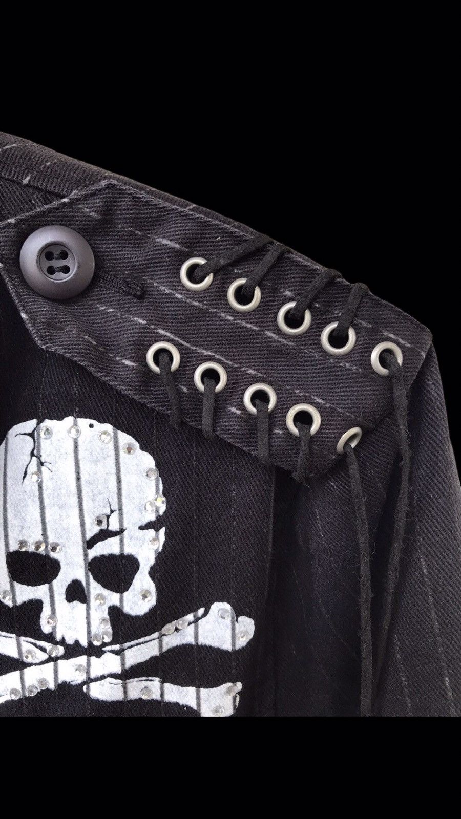 Japanese Brand Euphuistic Japan Skull Punk Streetwear Rockstar Jacket Size US L / EU 52-54 / 3 - 8 Thumbnail