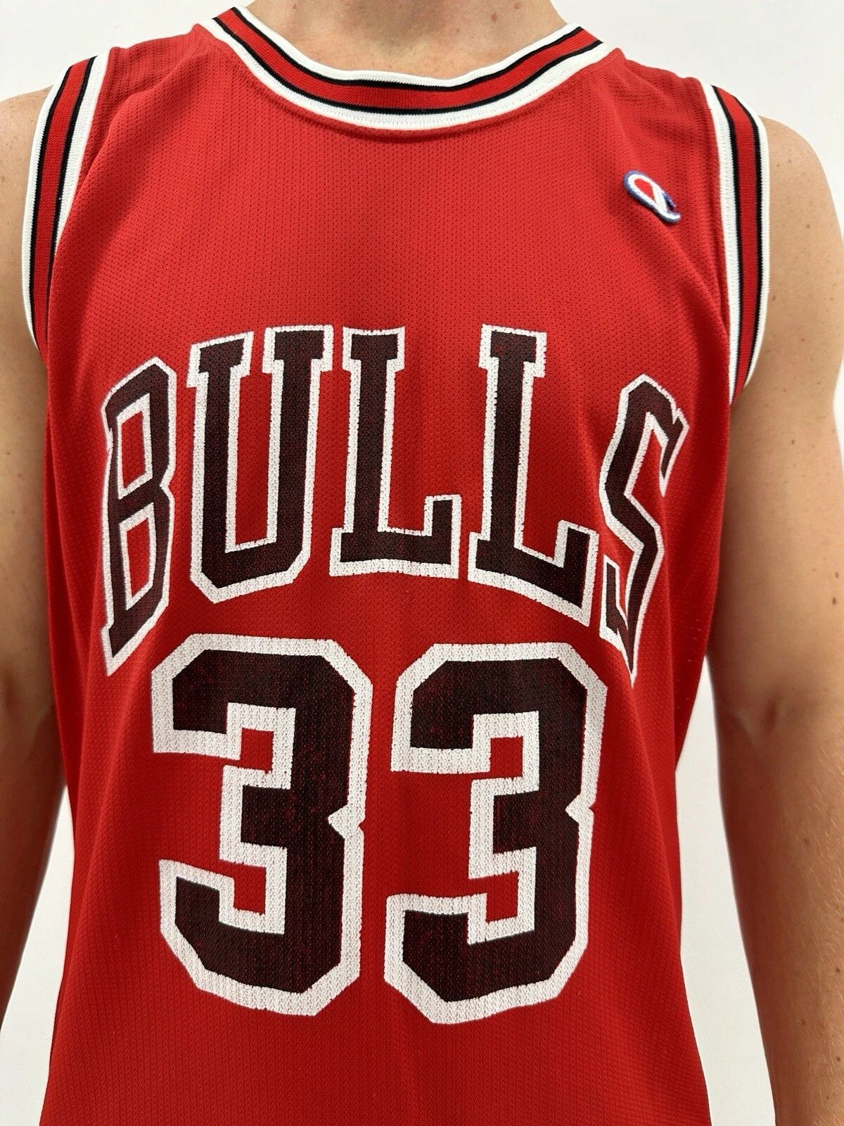 Champion Vintage Chicago Bulls Jersey Champion #33 Scottie Pippen USA Size US L / EU 52-54 / 3 - 4 Thumbnail