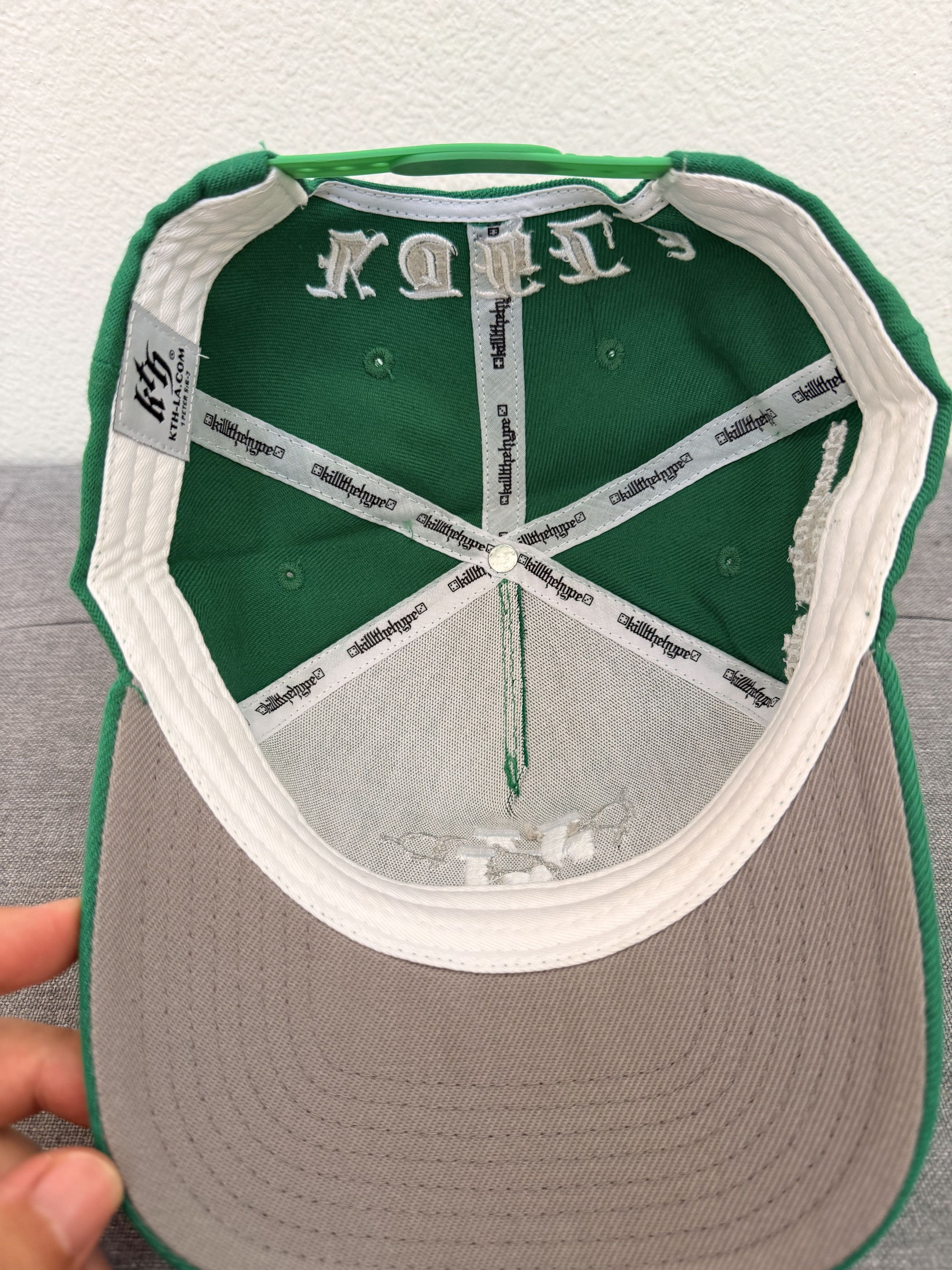 Other Kill The Hype SnapBack Green Hat Size ONE SIZE - 7 Thumbnail