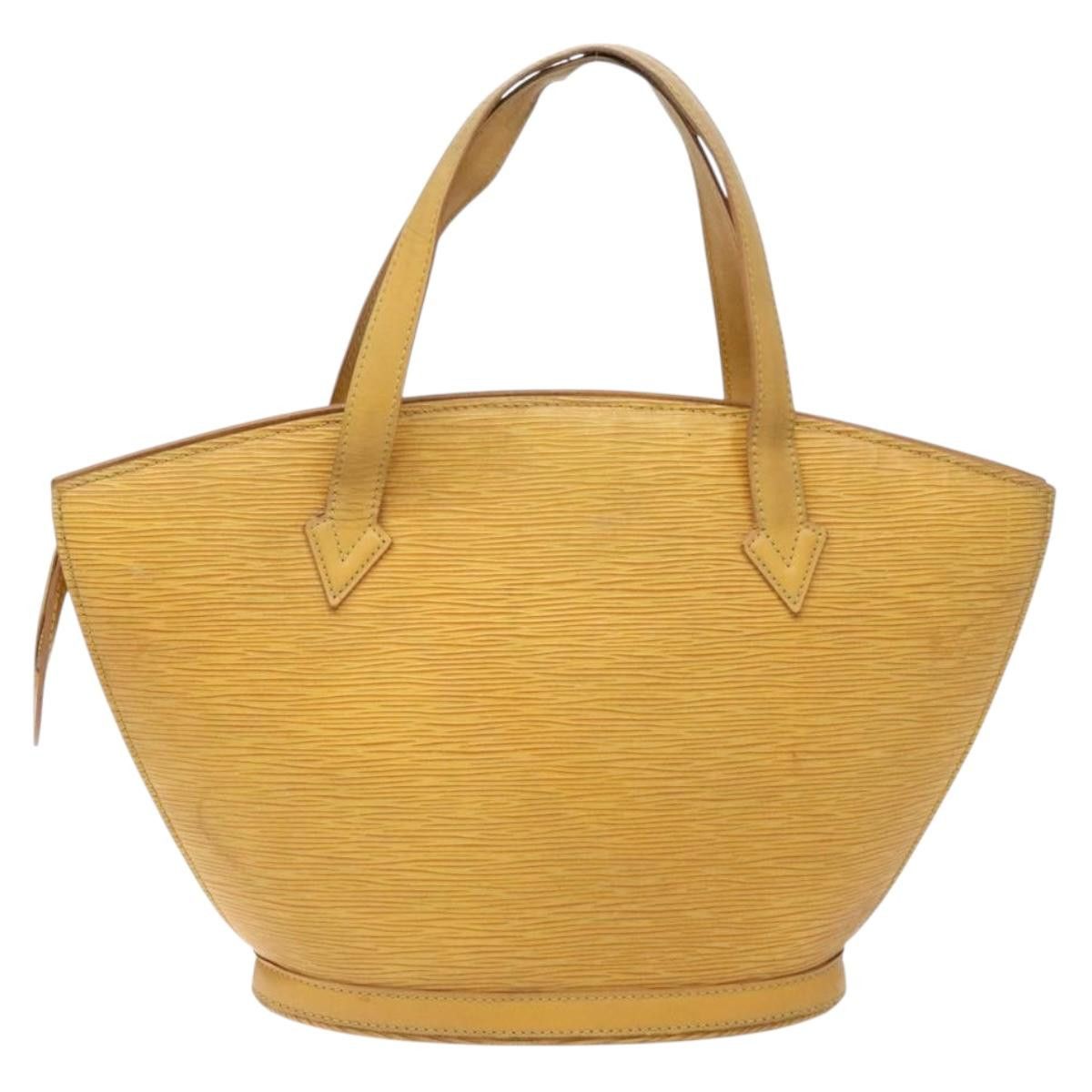 Louis Vuitton LOUIS VUITTON Epi Saint Jacques Hand Bag Yellow M52279 Size ONE SIZE - 3 Thumbnail