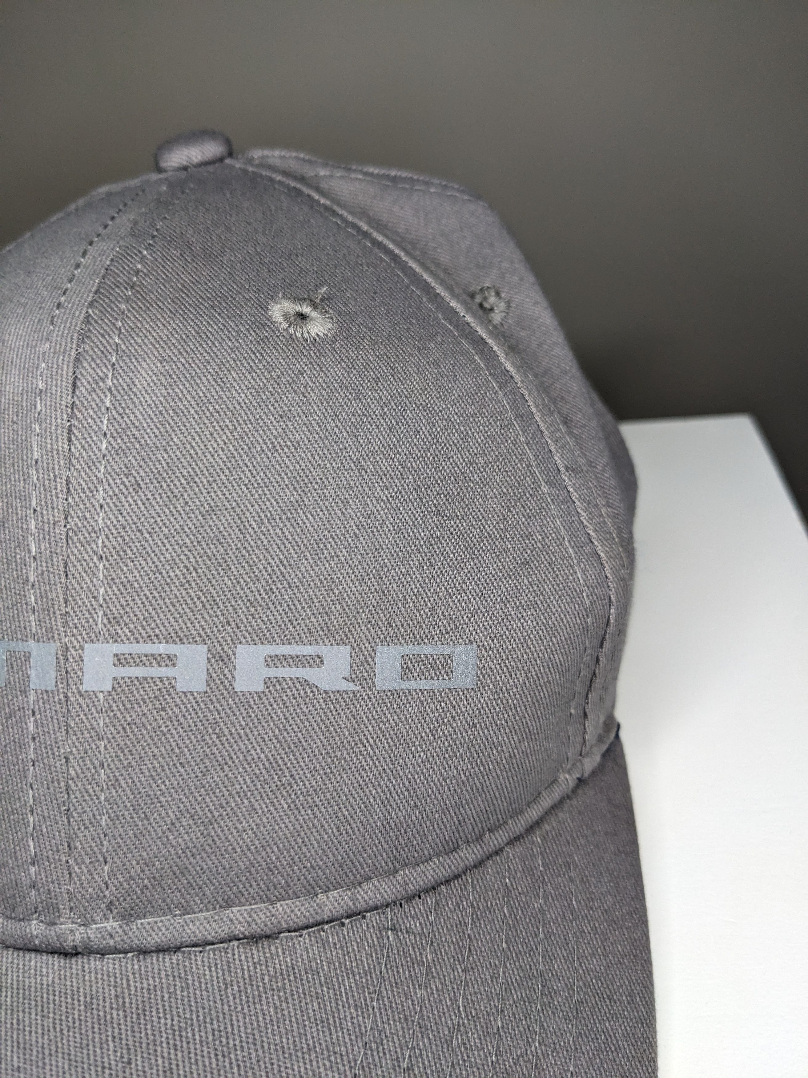 Chevrolet Chevrolet Camero Strapback Hat Adult OS Grey Graphic Cap Size ONE SIZE - 2 Thumbnail