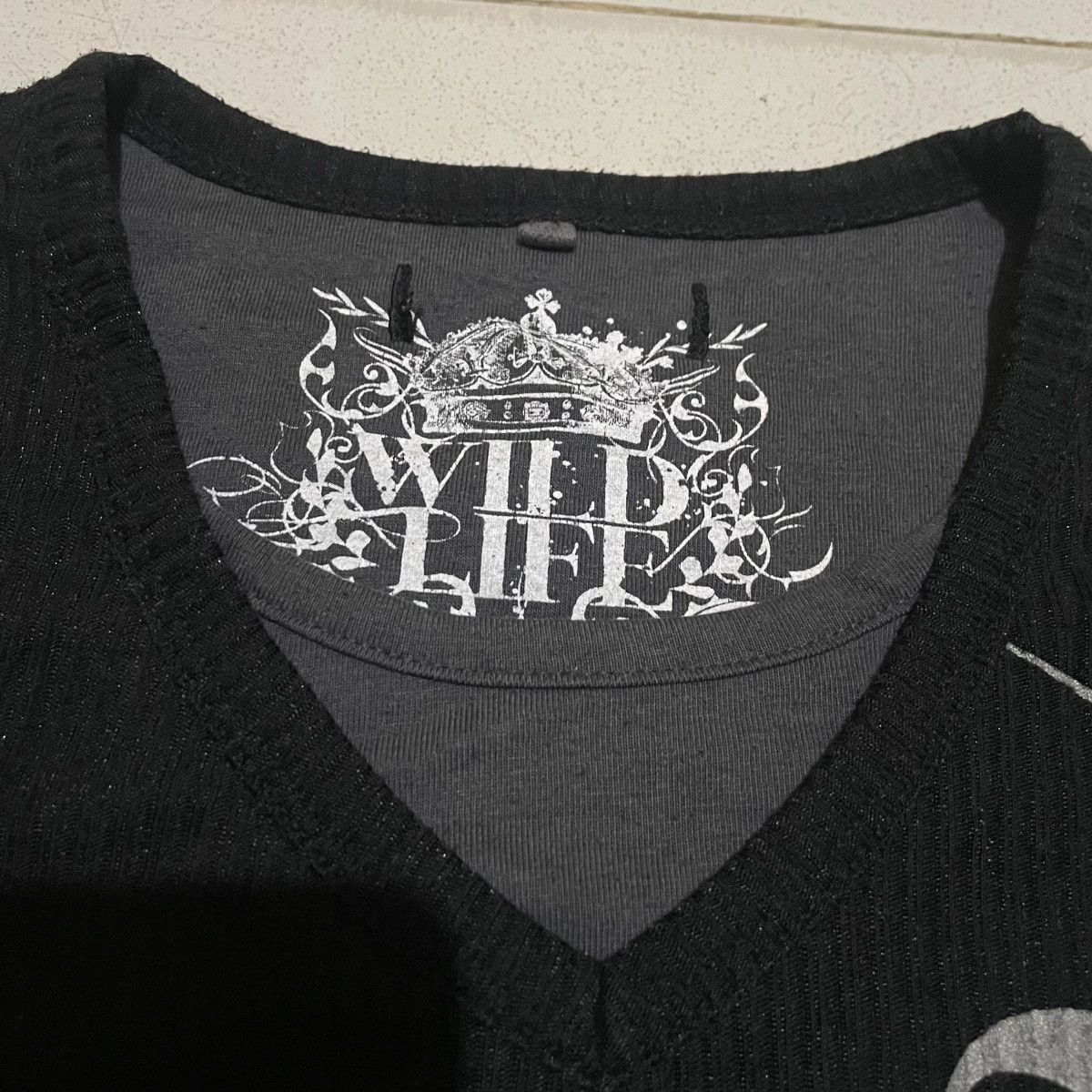 14th Addiction Avant Garde L.G.B. Japanese Archive V-Neck Poem Skull Tee Size US M / EU 48-50 / 2 - 5 Thumbnail