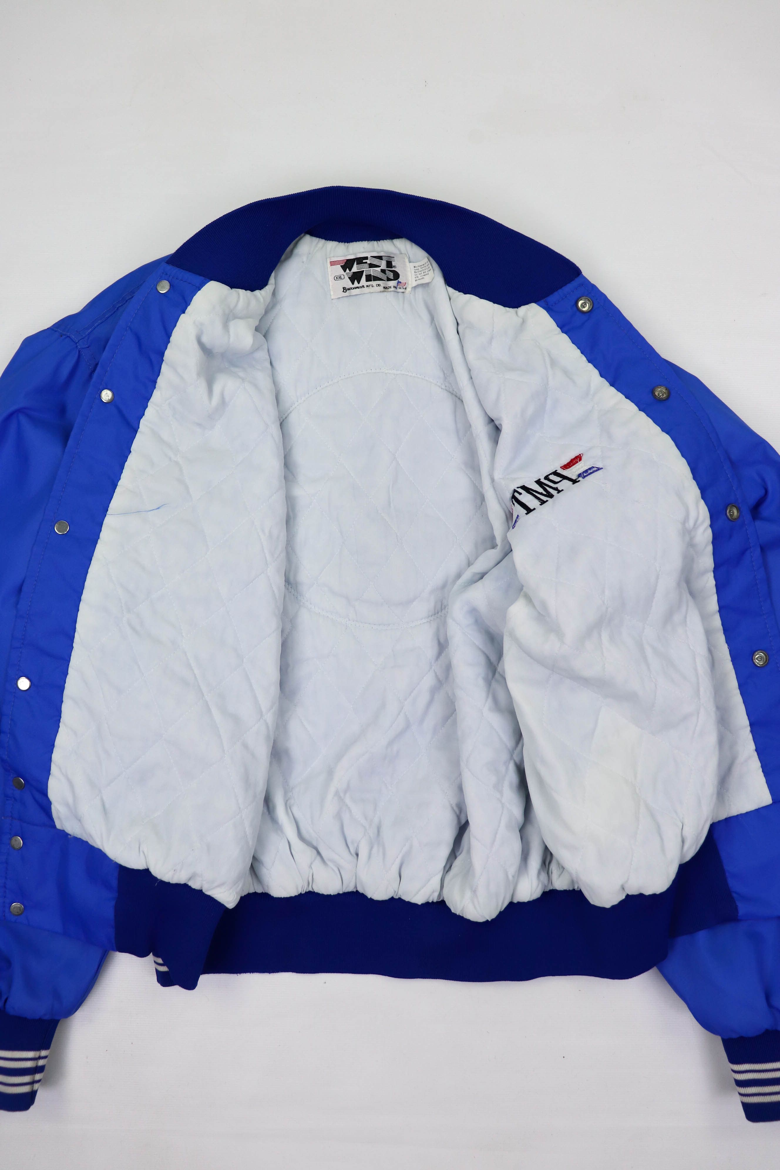 Vintage Vintage Made in USA Drivers Association Nylon Bomber Jacket Size US XXL / EU 58 / 5 - 15 Thumbnail