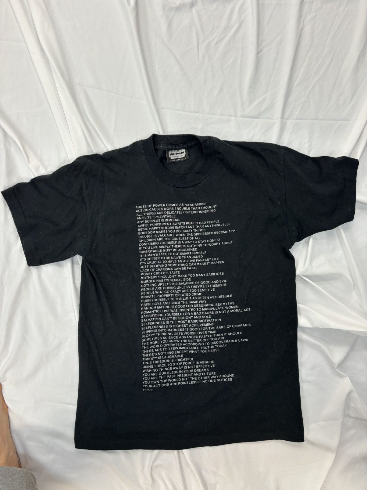 Vintage Jenny Holzer Truism tshirt Size US L / EU 52-54 / 3 - 1 Thumbnail