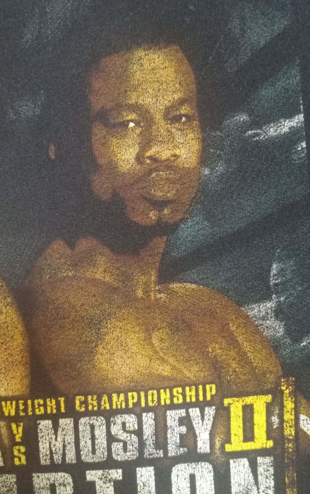 Rap Tees × Vintage Vintage De La Hoya vs Mosley II Redemption Promo T-shirt Size US L / EU 52-54 / 3 - 9 Thumbnail