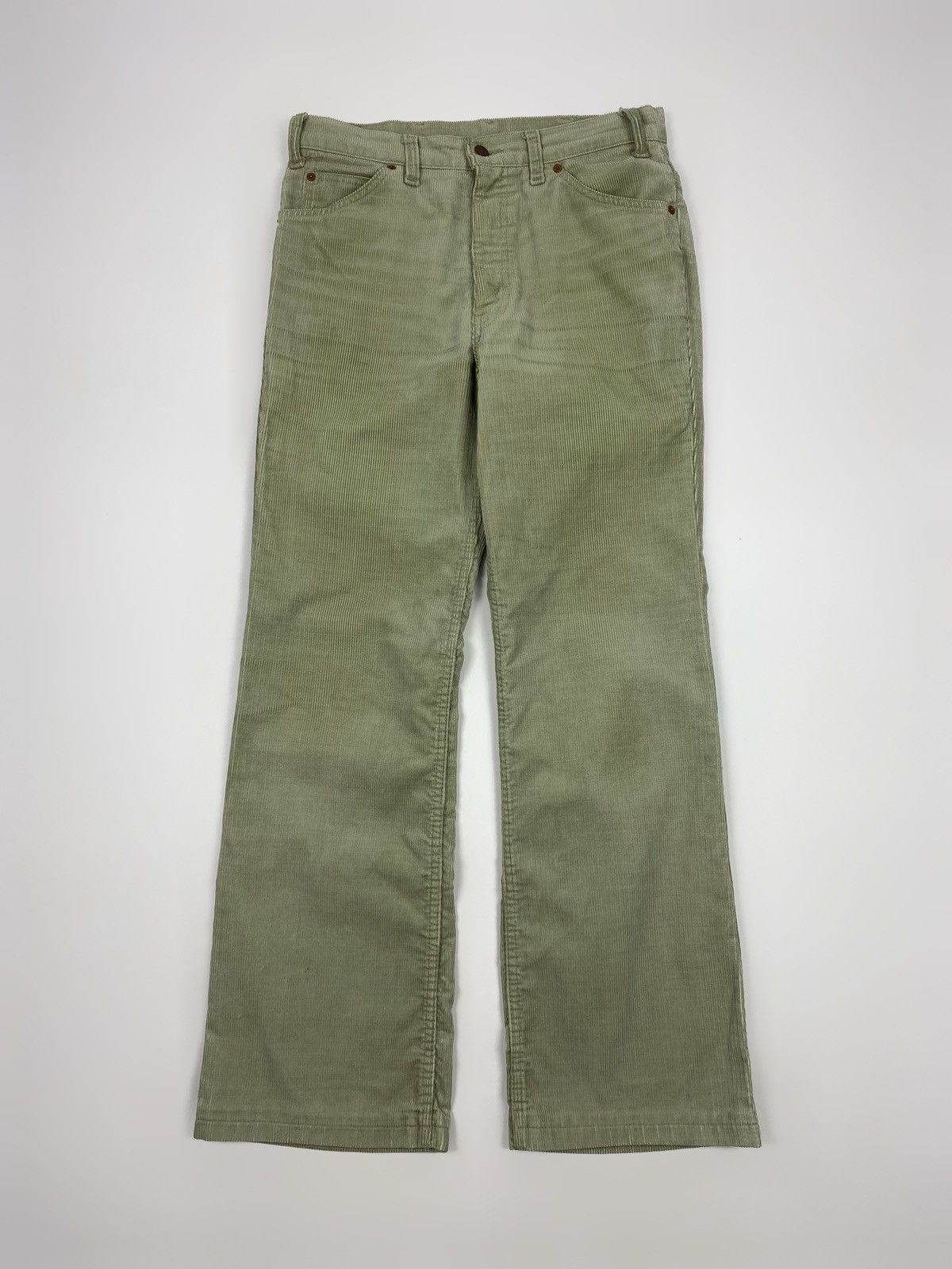 Levi's 1970’s Levi’s White Tab Bell Bottom Corduroy Flares Pants Size US 31 - 3 Thumbnail