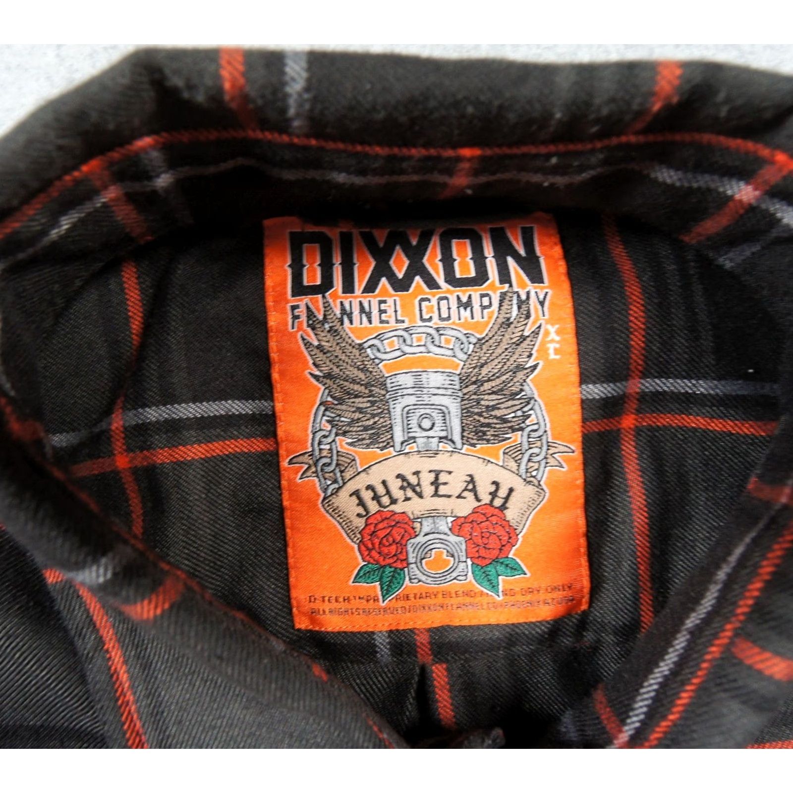Vintage Dixxon Flannel Shirt Mens XL Button-Down Long Sleeve Plaid Check Juneah Size US XL / EU 56 / 4 - 5 Thumbnail