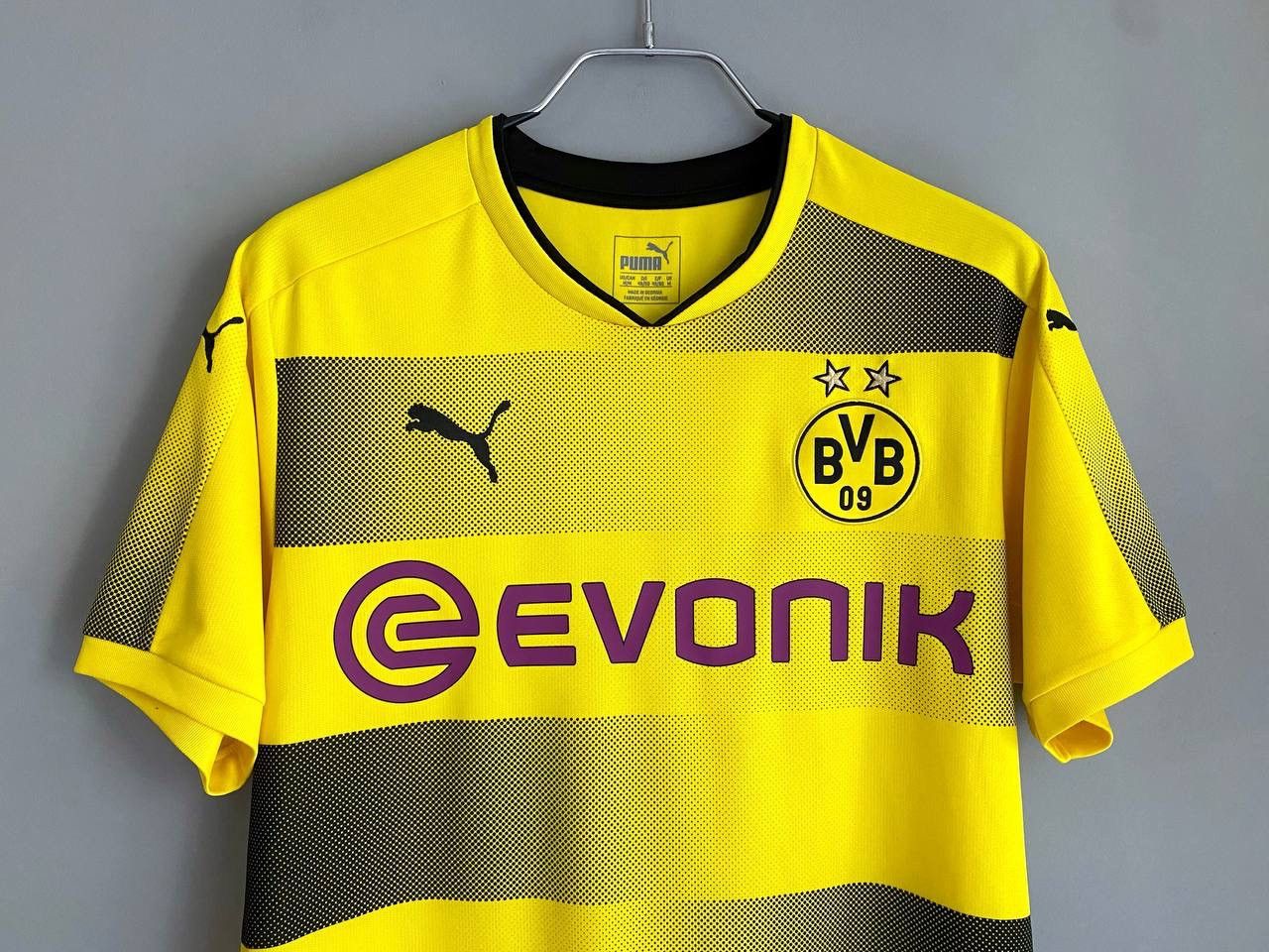Puma FC Borussia Dortmund 2017/18 Home Soccer Jersey #11 REUS, M Size US M / EU 48-50 / 2 - 7 Thumbnail