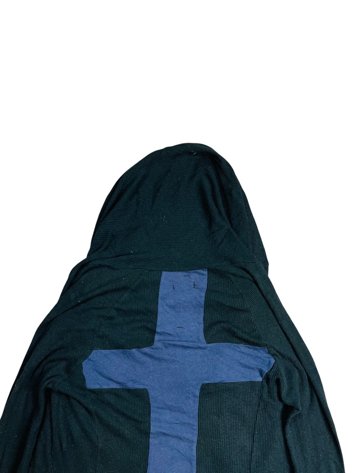Le Grande Bleu (L.G.B.) L.G.B Archive - Back Cross Cloak/Cape Hooded Cardigan Size US M / EU 48-50 / 2 - 8 Thumbnail