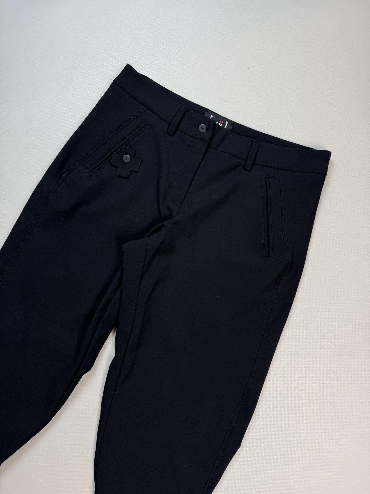 Other PLU ++ Ladies Avant-Garde Ankle Zip Lagenlook Pants Trousers Size 30" / US 8 / IT 44 - 2 Thumbnail
