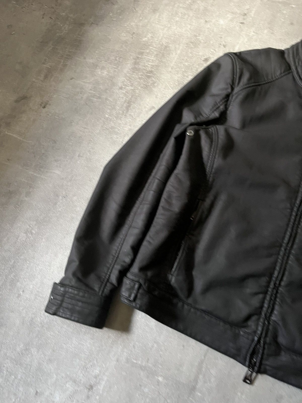 Belstaff Belstaff H Racer zip black jacket cotton polyurethane Size US XXL / EU 58 / 5 - 7 Thumbnail
