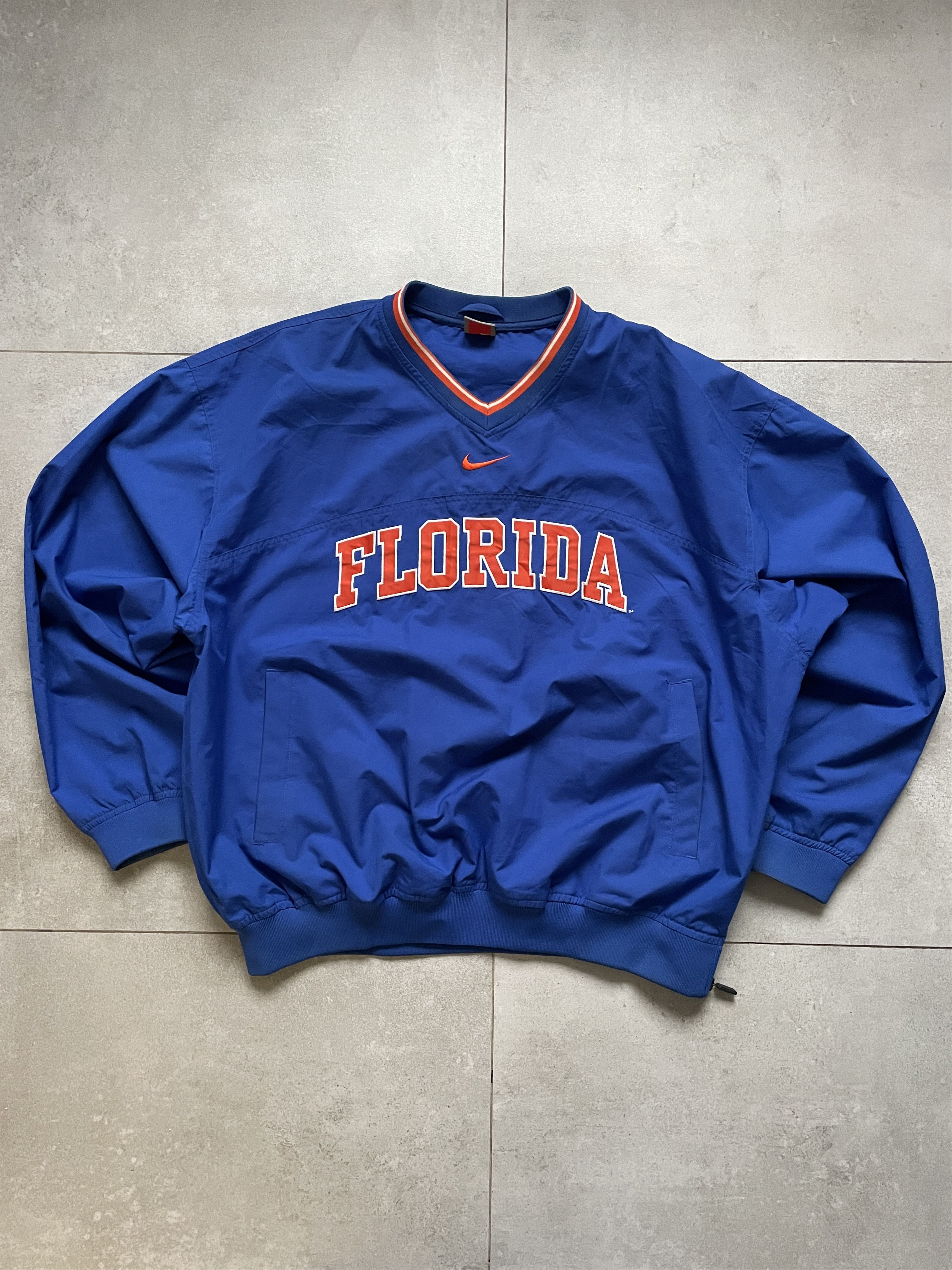 Nike VINTAGE NIKE 90S FLORIDA GATORS BLUE ORANGE LIGHT JACKET Size US L / EU 52-54 / 3 - 1 Thumbnail