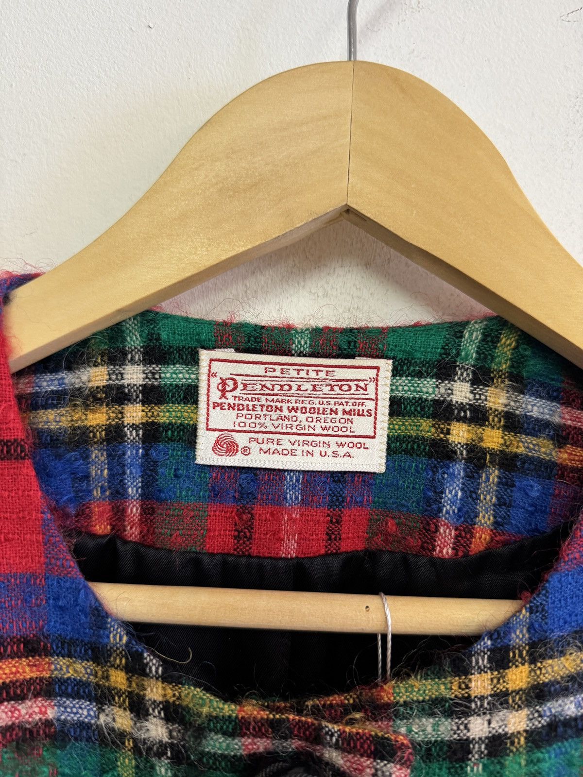 Vintage 70s/80s Pendleton Wool Blazer Size M / US 6-8 / IT 42-44 - 3 Thumbnail
