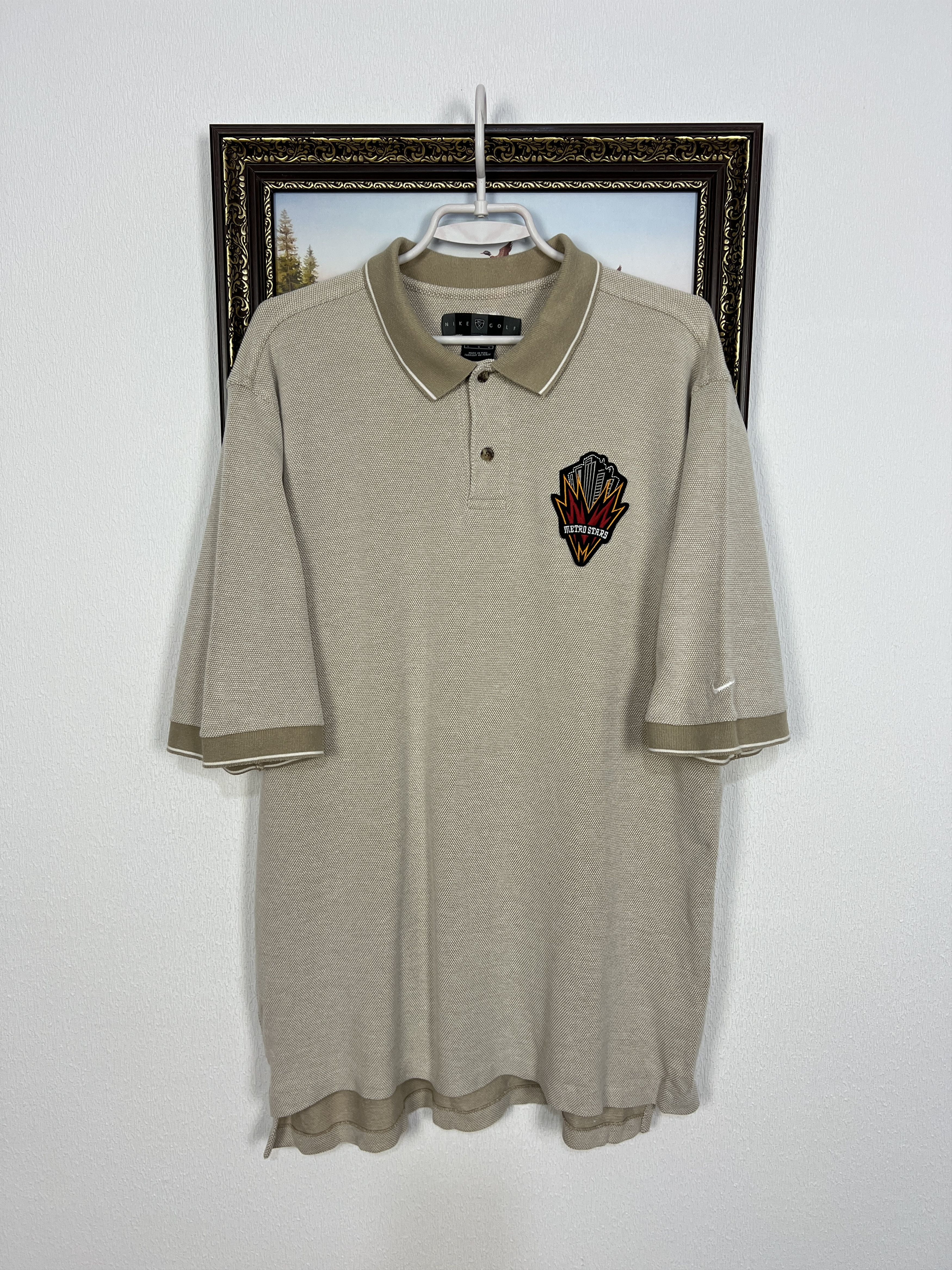 Nike Vintage New York Red Bull Metrostars Football Polo Shirt Size US L / EU 52-54 / 3 - 1 Thumbnail