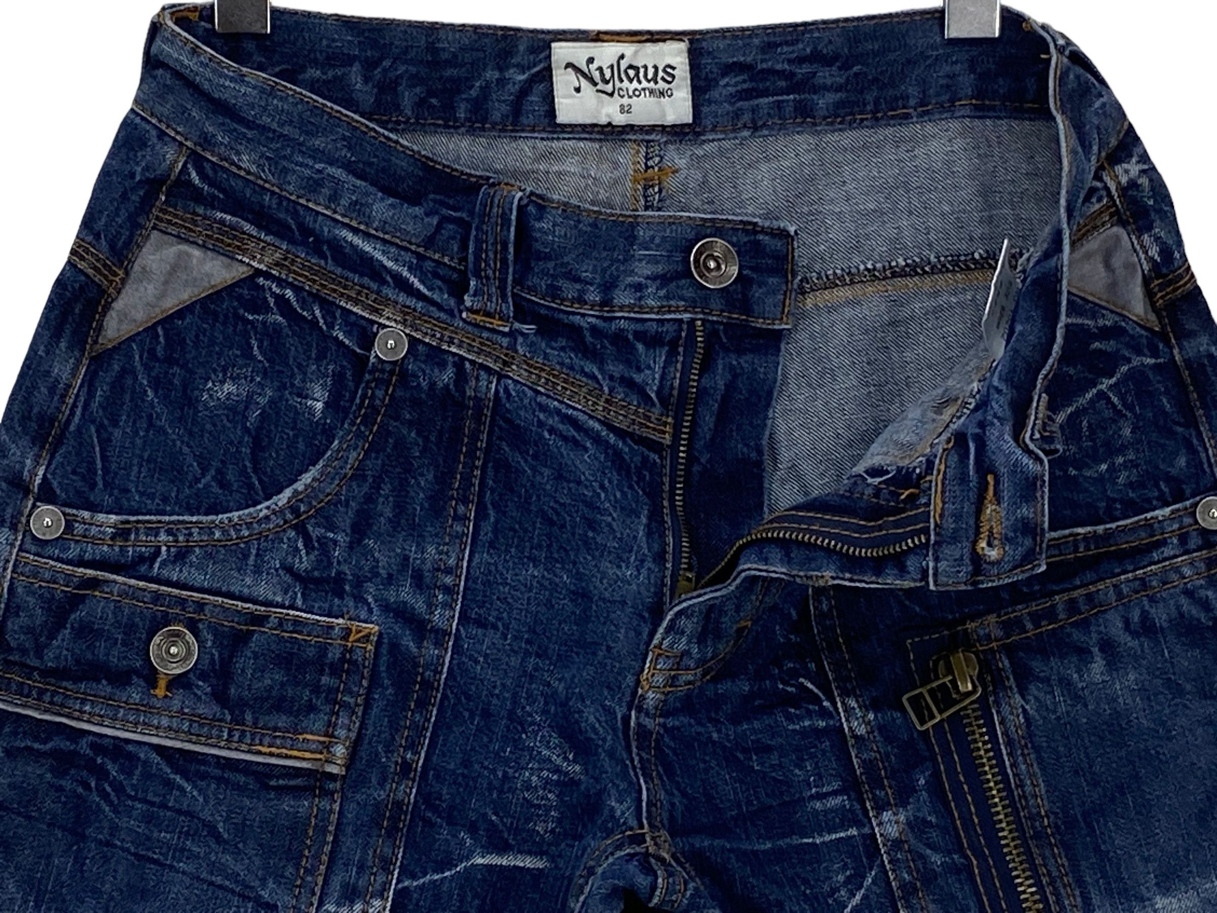 Japanese Brand Nylaus Baker Pocket Jeans Size US 29 - 7 Thumbnail